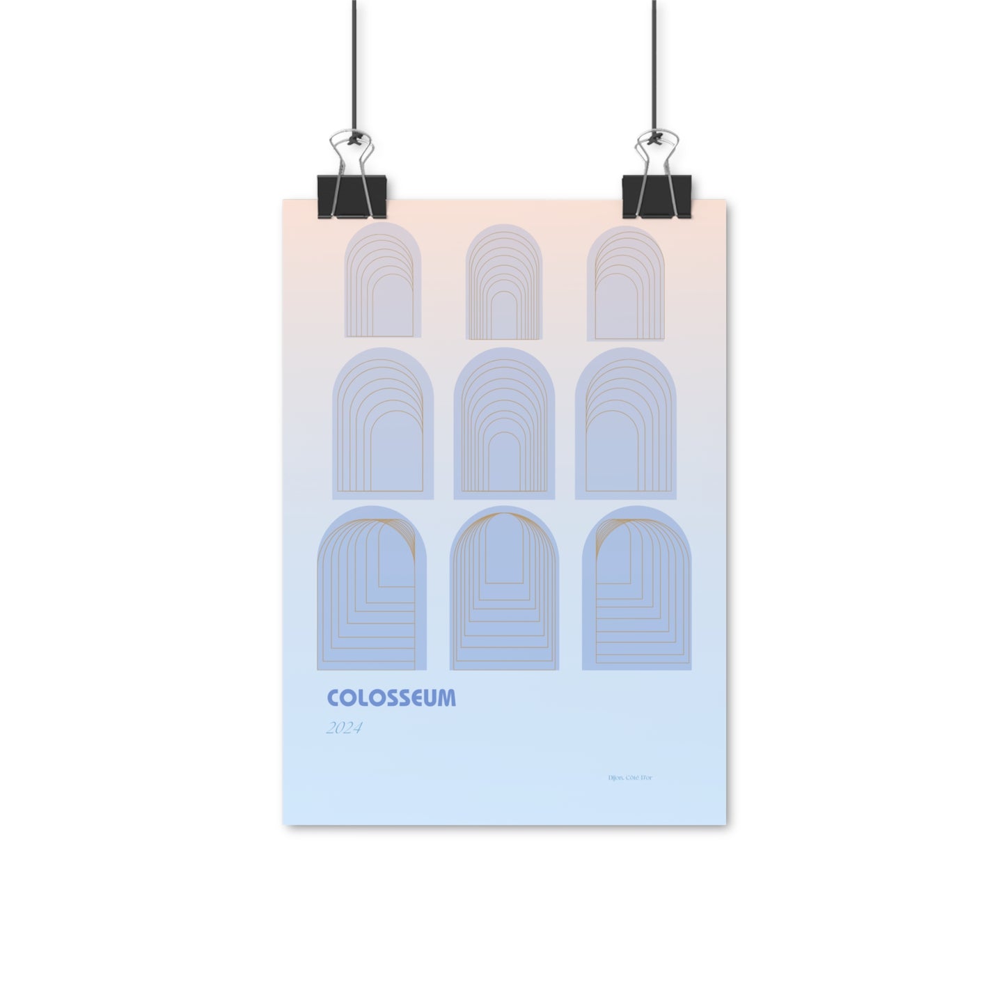 Colosseum Vertical Posters EU