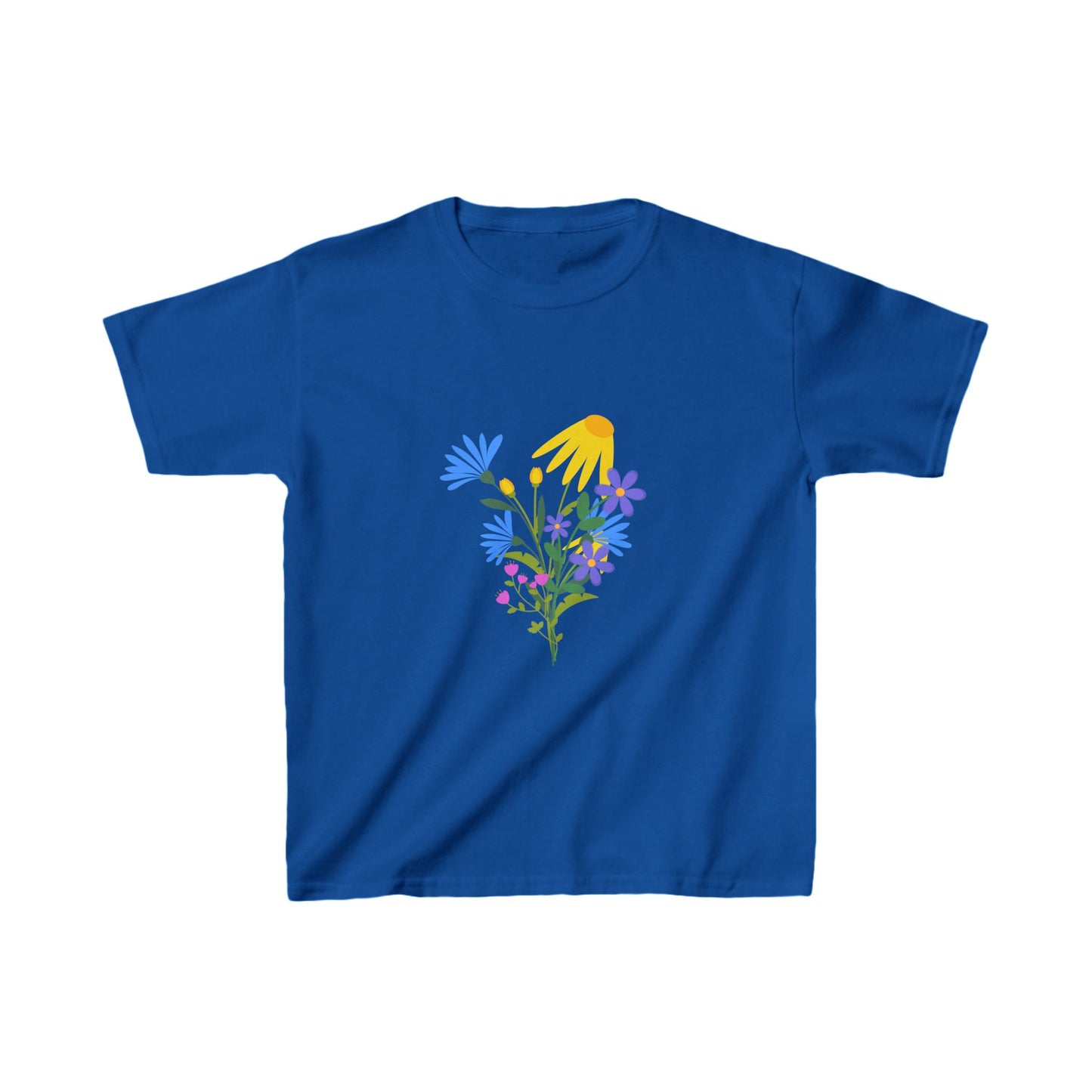 Spring Flowers Kids Heavy Cotton™ Tee EU