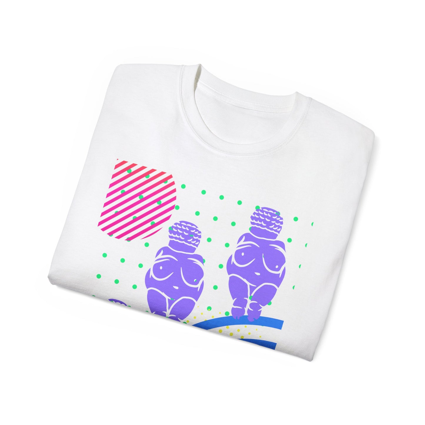 Camiseta unisex de algodón ultrafino Neon Goddess de la UE