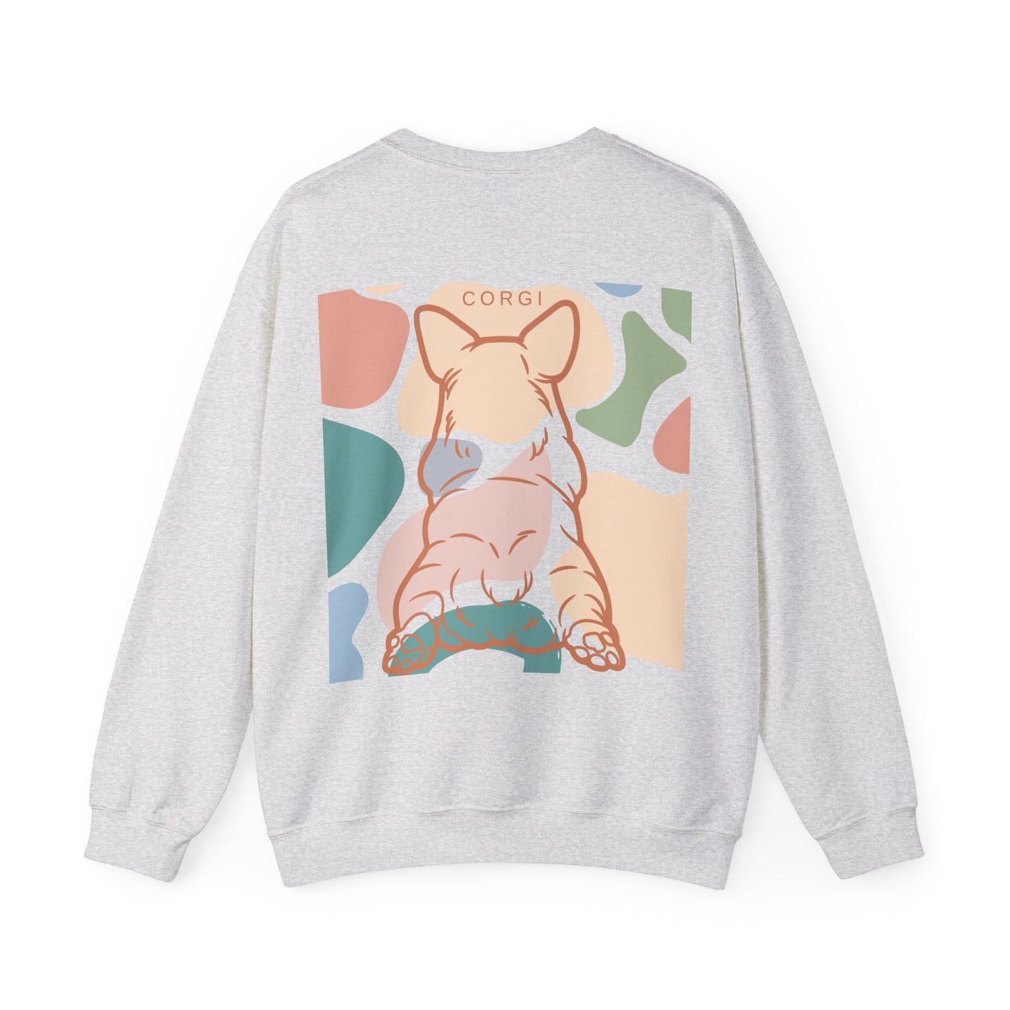 Cute Corgi Unisex Heavy Blend™ Crewneck Sweatshirt  Two Sided EU