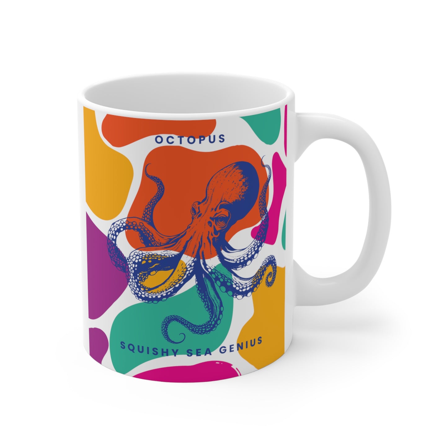 Squishy Sea Genius Octopus Mug 11oz