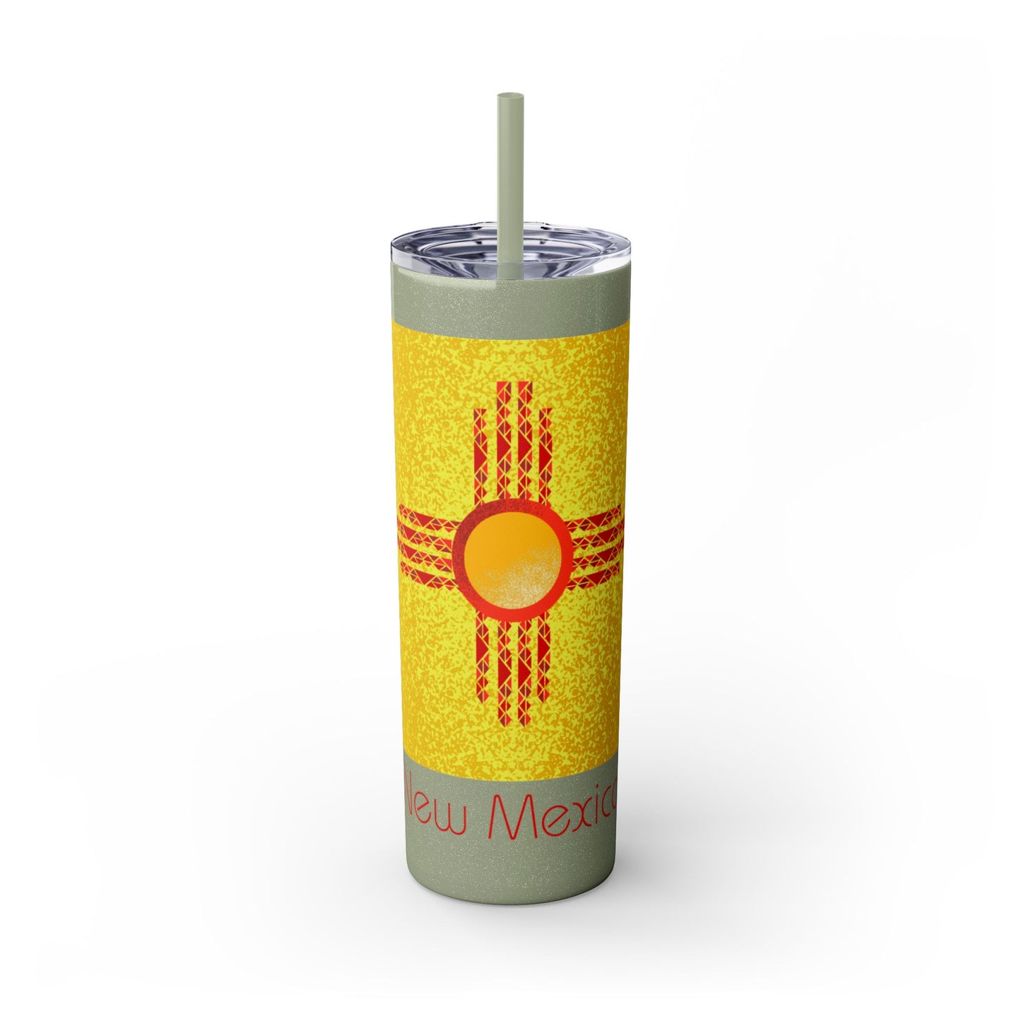 Modern New Mexico Tumbler with Straw, 20oz