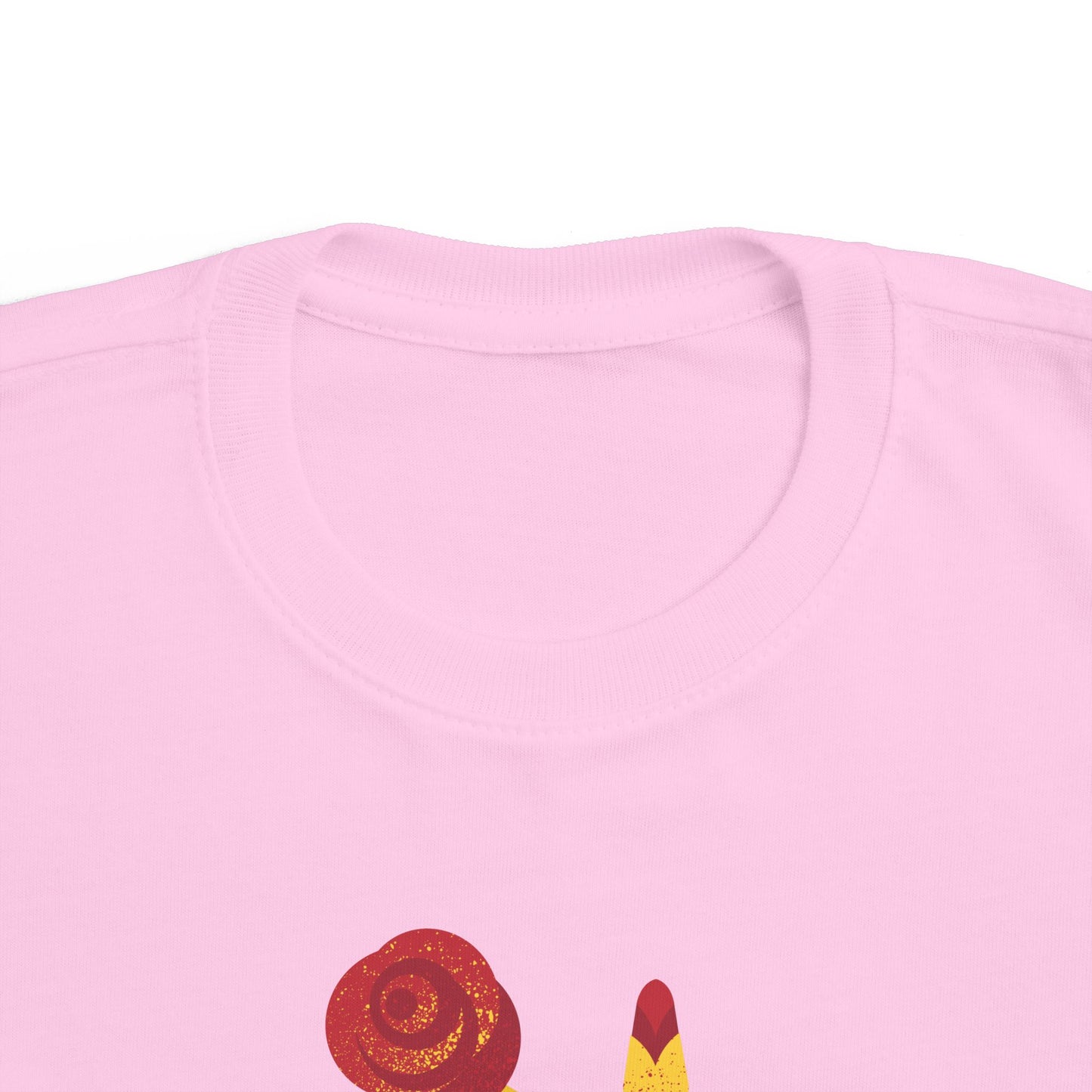 Retro Flowers Toddler T-shirt EU