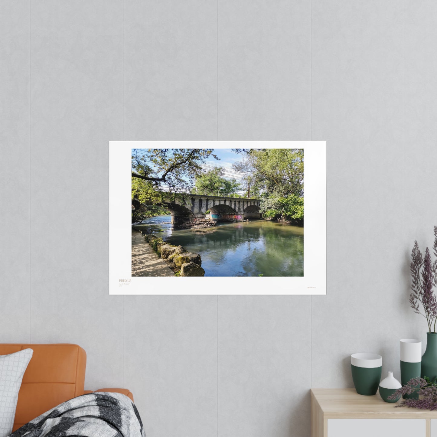 Bridge Matte Photograph Horizontal Posters EU