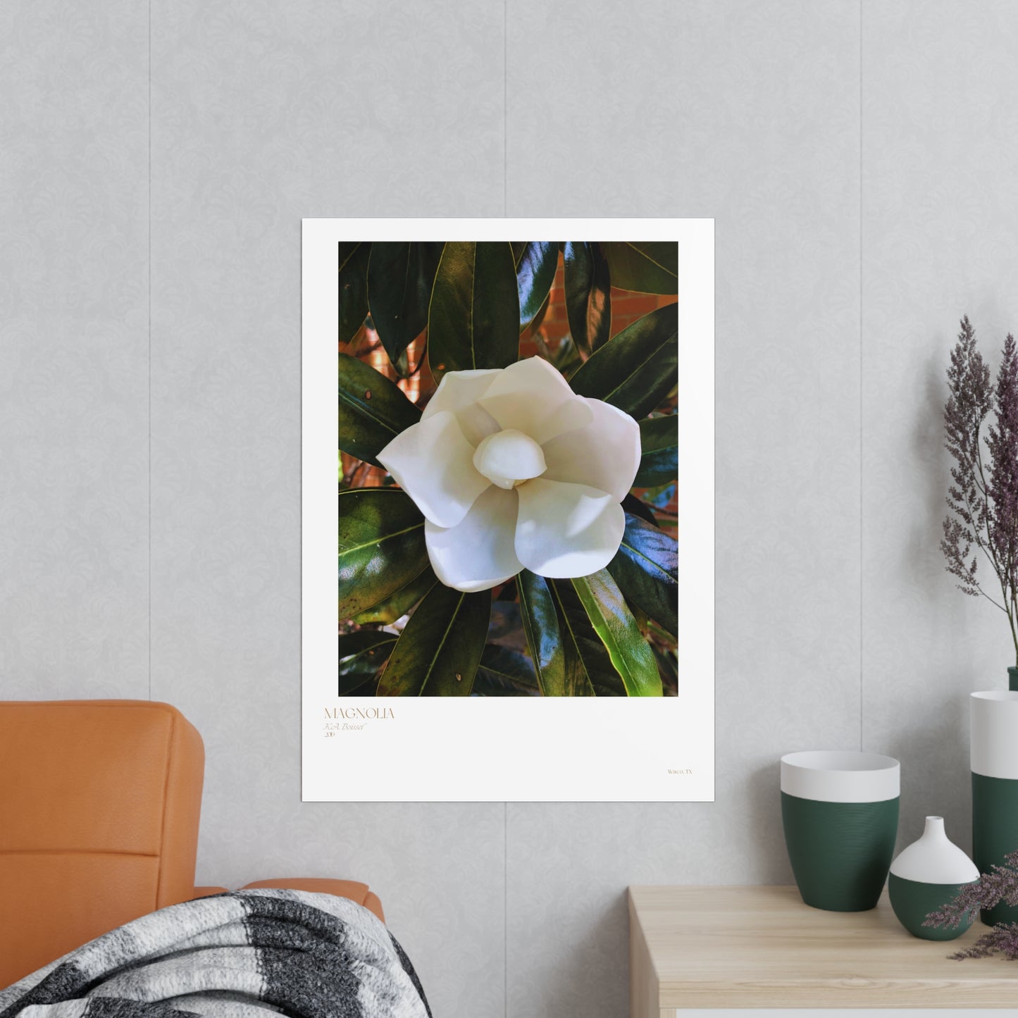 Magnolia Photograph Vertical Posters EU