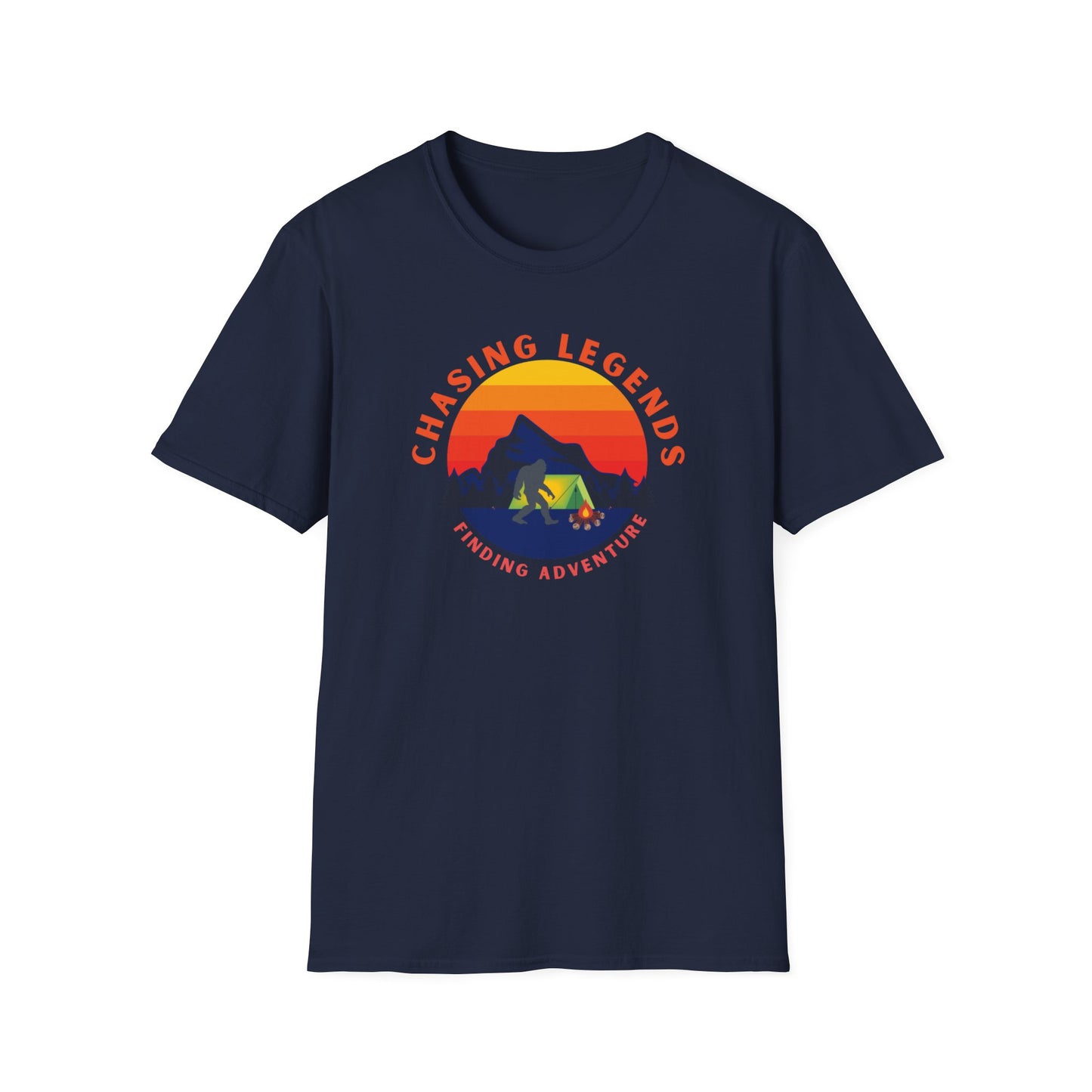 Bigfoot Adventure: Chasing Legends Unisex Softstyle T-Shirt EU