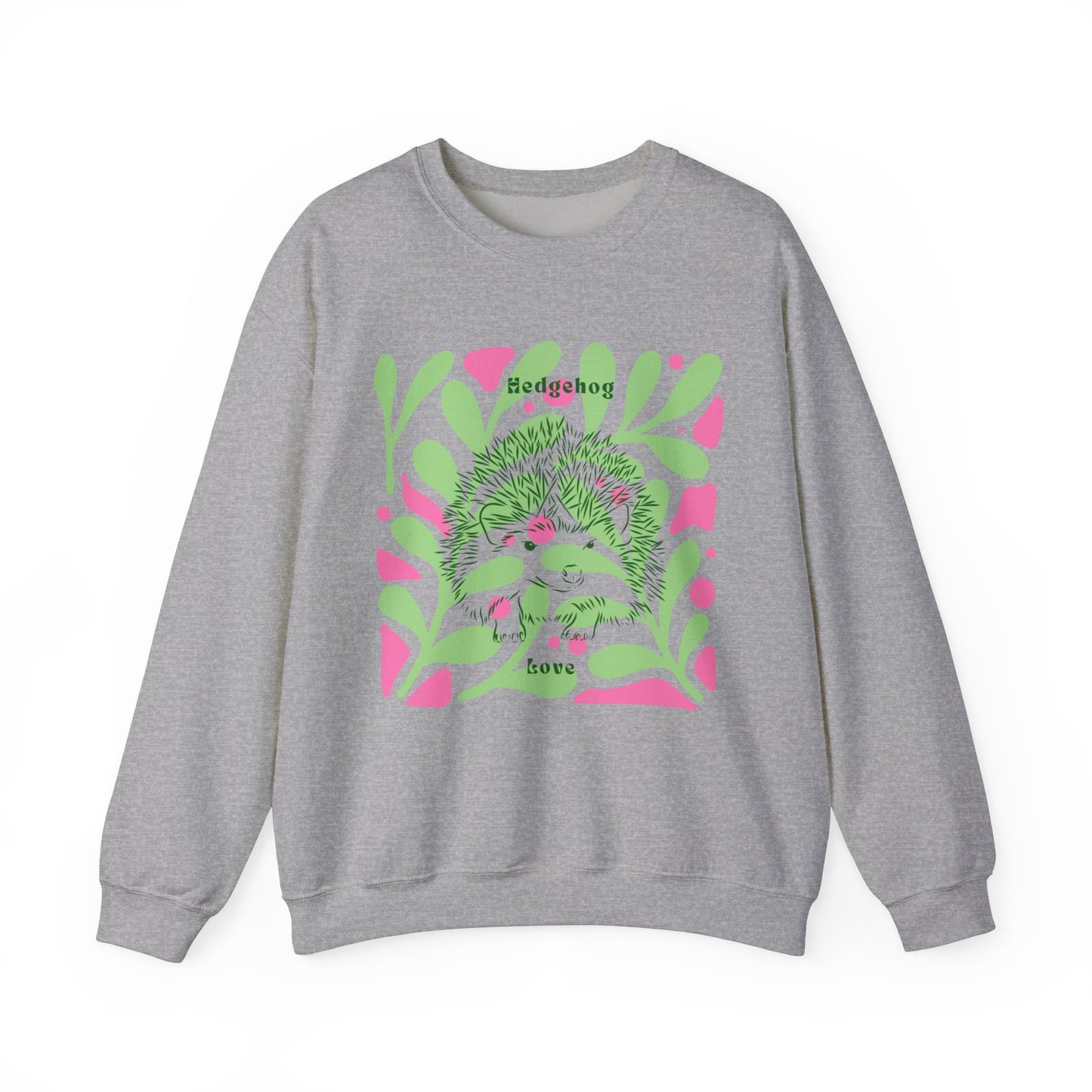 Hedgehog Love Unisex Heavy Blend™ Crewneck Sweatshirt EU