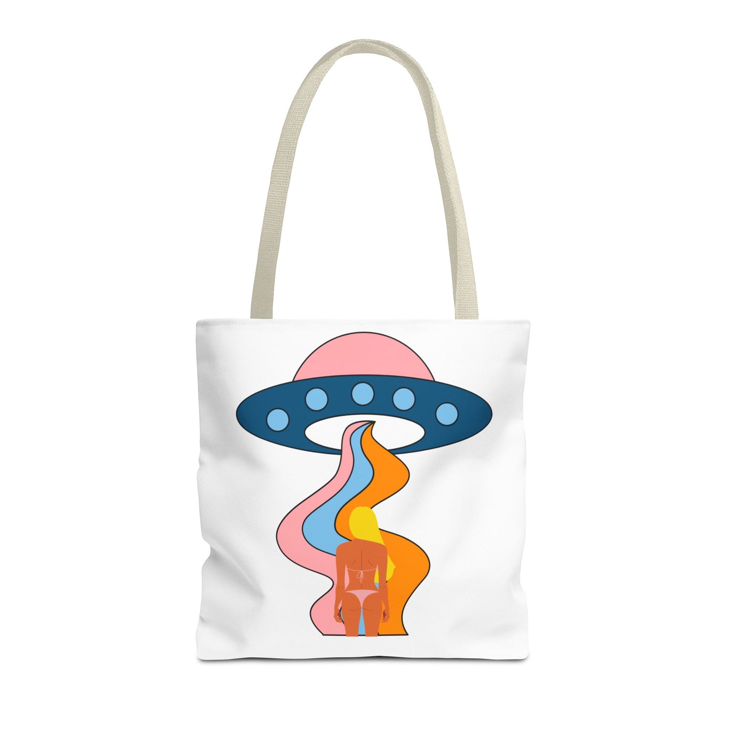 Bikini Abduction Tote Bag