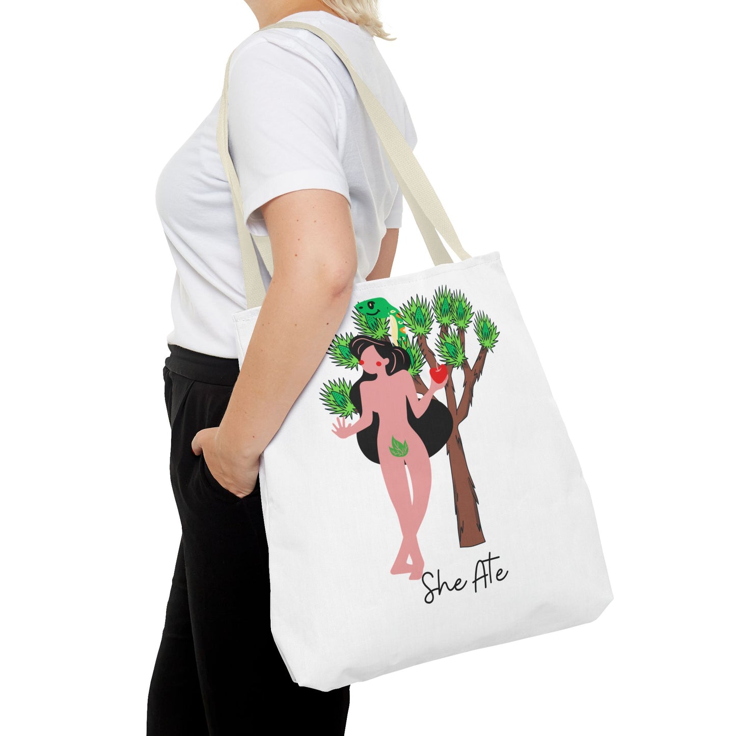 Eve She Ate Tote Bag