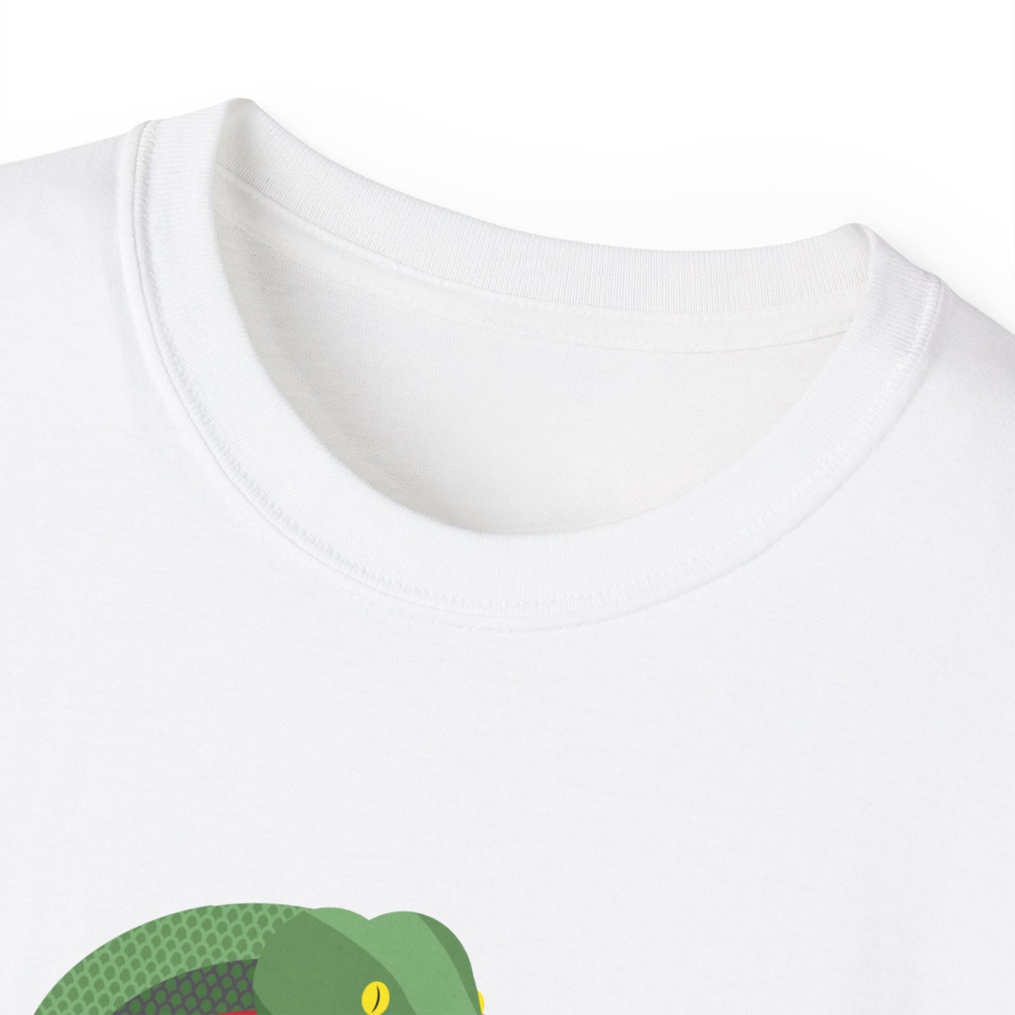 The Snake Made Me Do It Illustration Ultra Cotton Tee