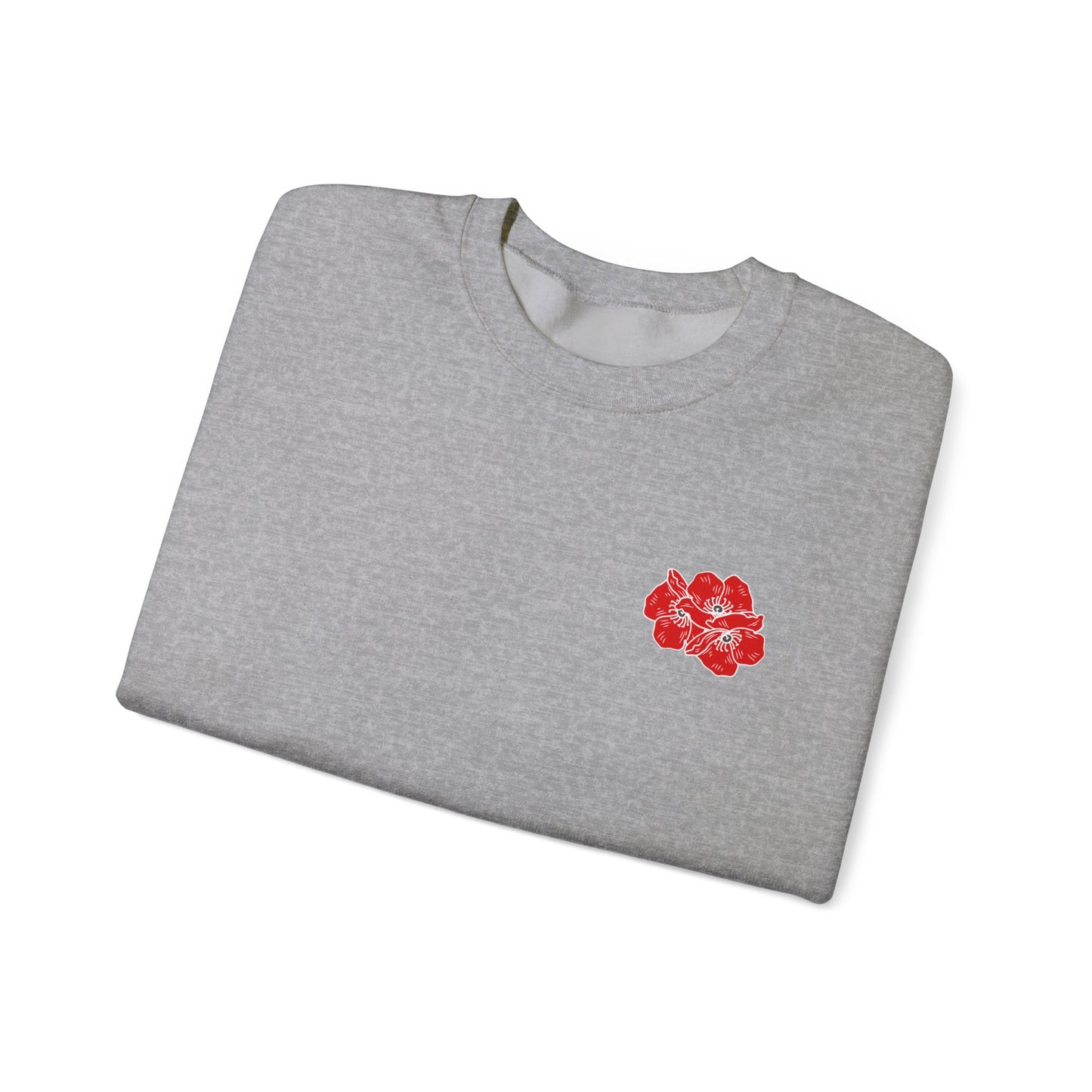 Poppies Unisex Heavy Blend™ Crewneck Sweatshirt