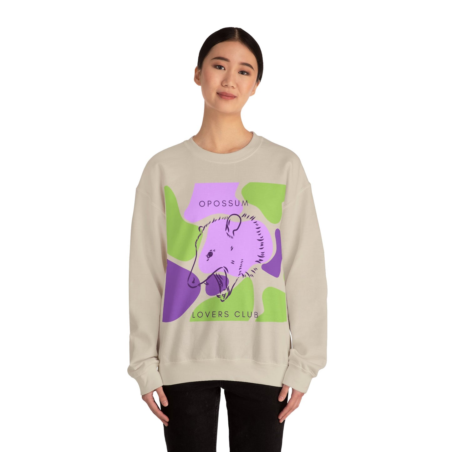 Opossum Lovers Club Unisex Heavy Blend™ Crewneck Sweatshirt EU