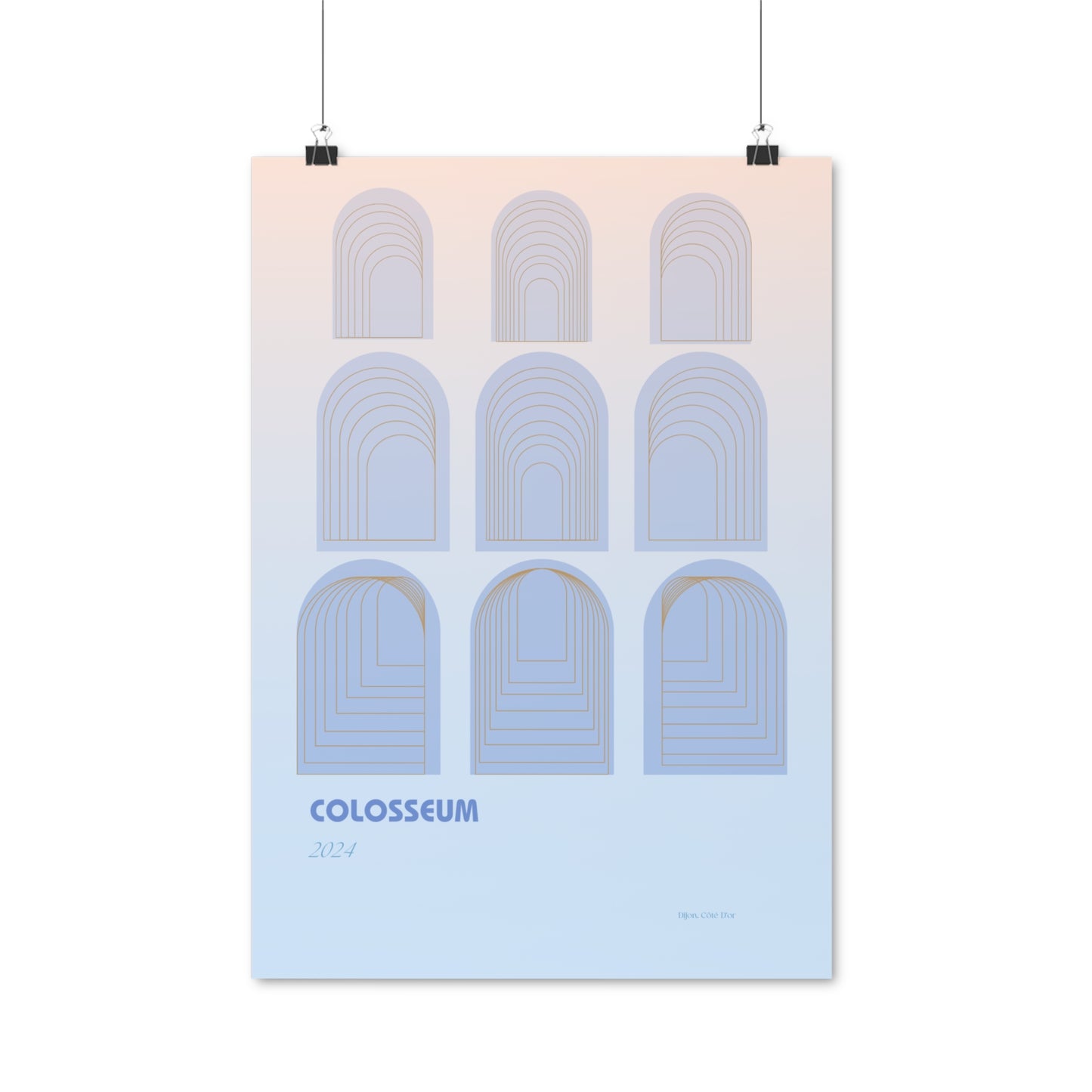 Colosseum Vertical Posters EU