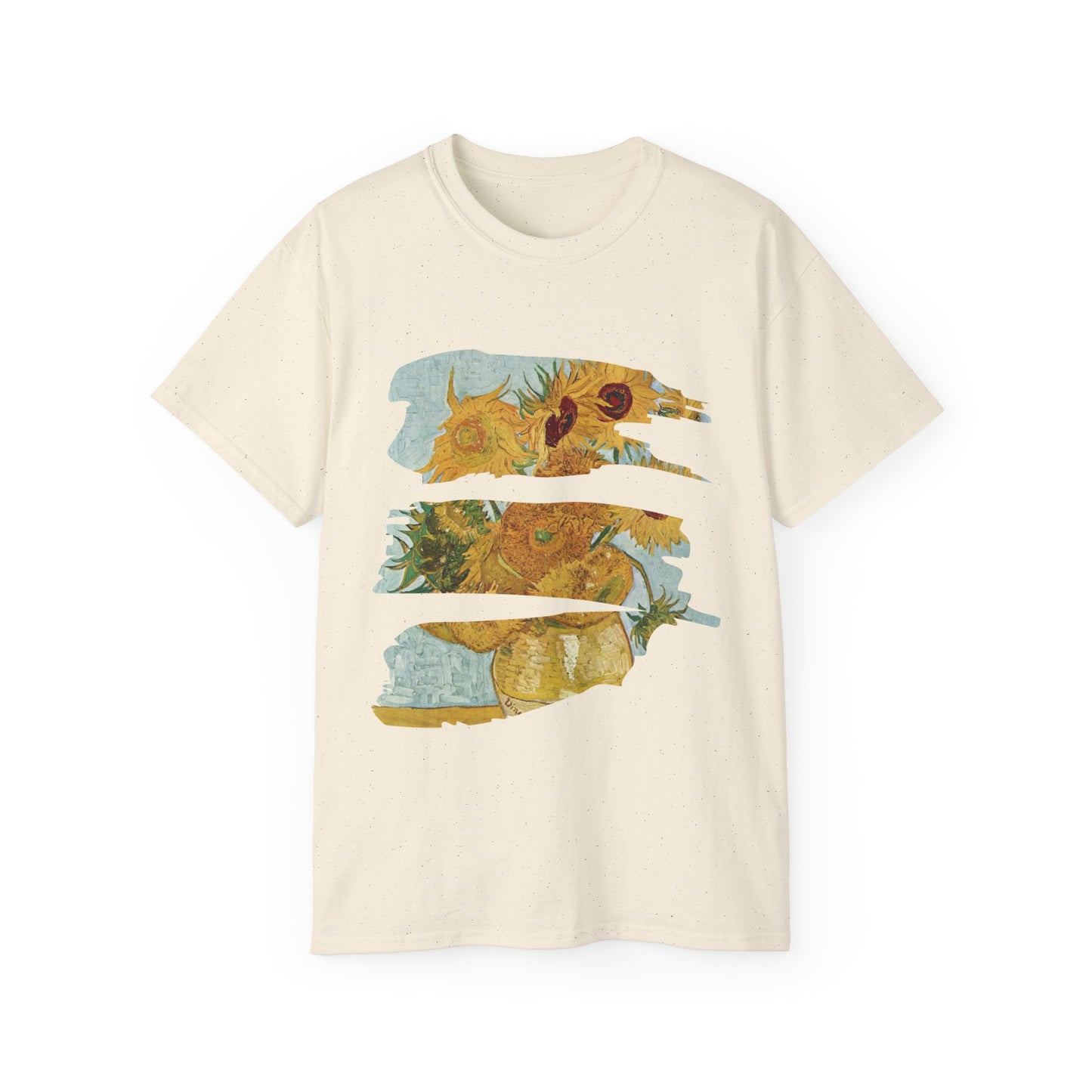 Brush Vincent Van Gogh, Sunflowers 1888-1889 Ultra Cotton Tee