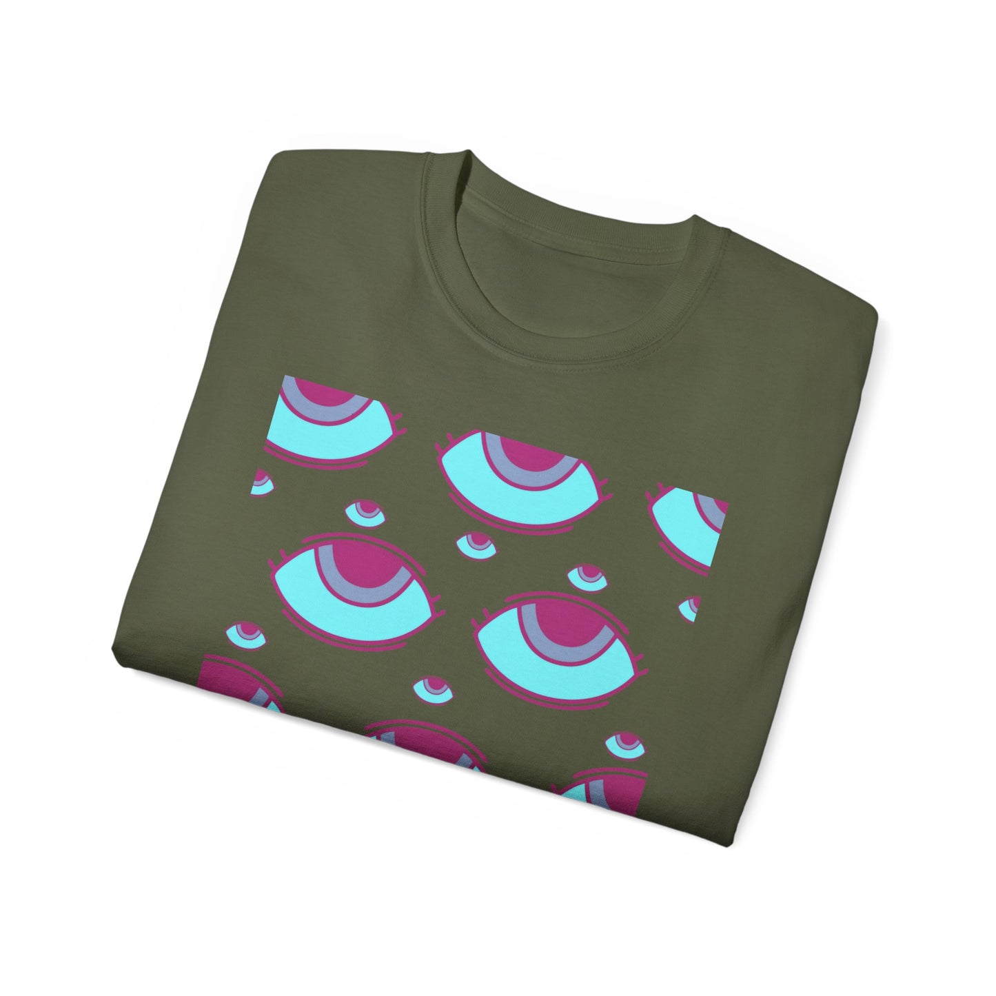 Camiseta unisex de algodón ultra fino Watching You 