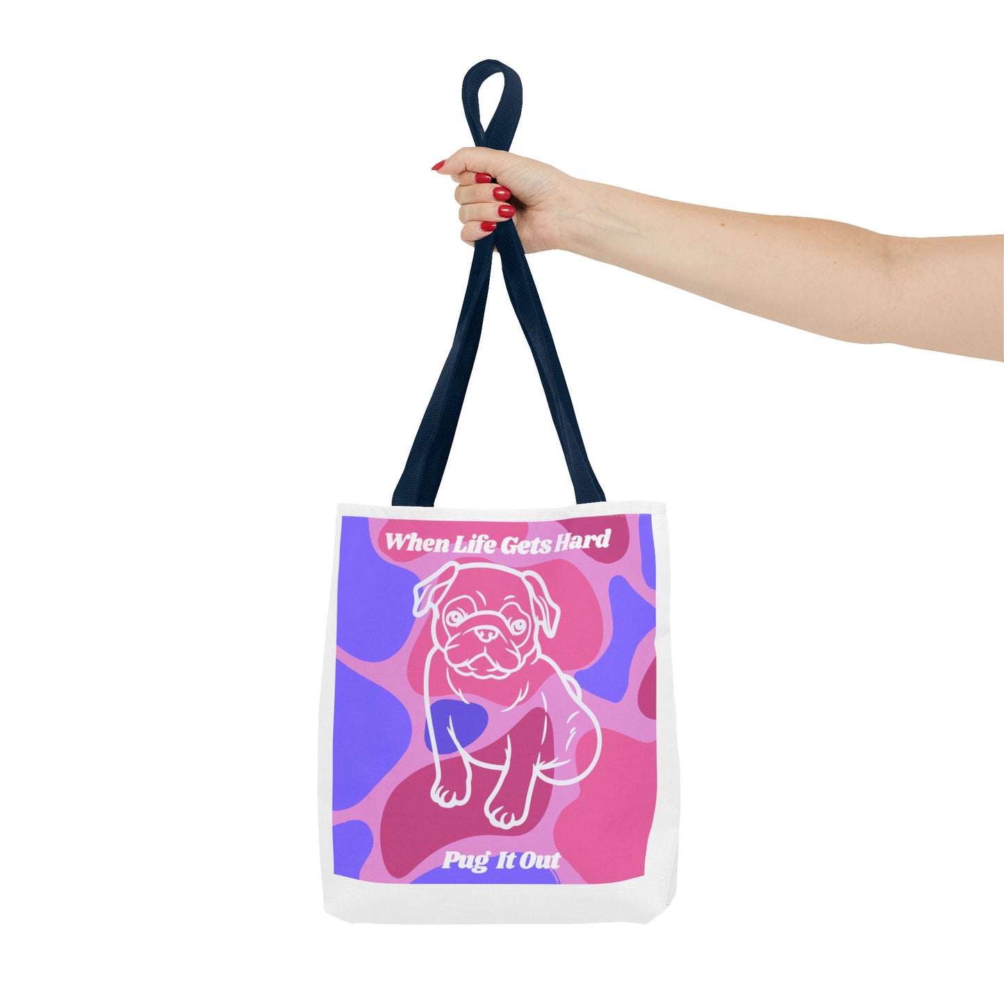 Charming Pug Tote Bag