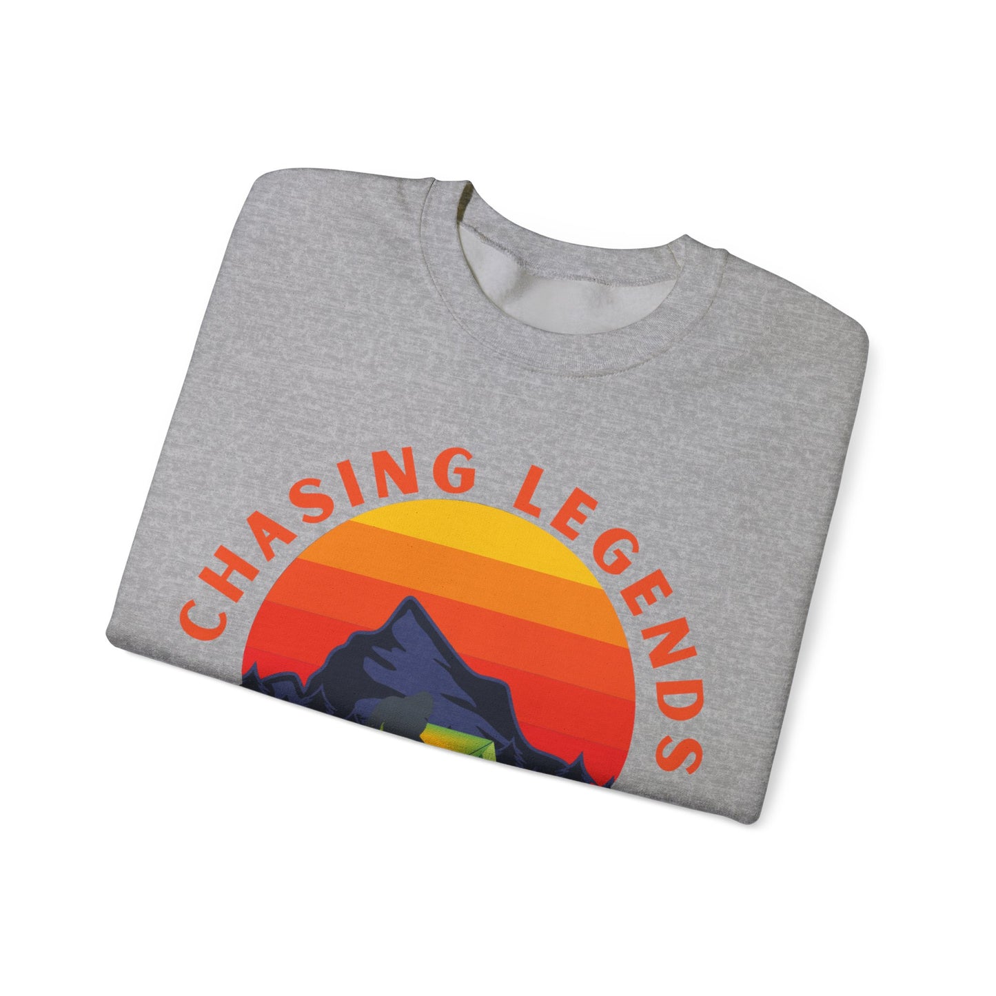 Bigfoot Adventure: Chasing Legends Unisex Heavy Blend™ Crewneck Sweatshirt EU