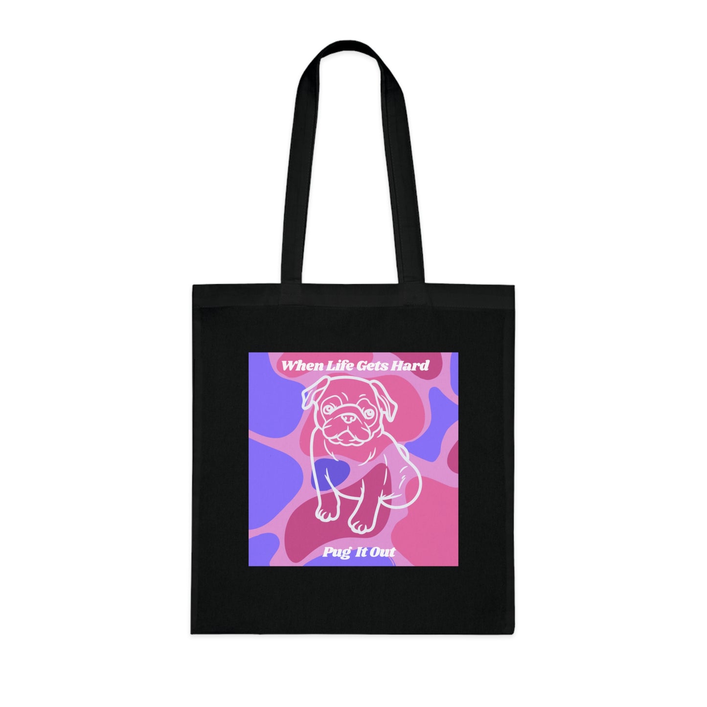 Charming Pug Tote Bag EU