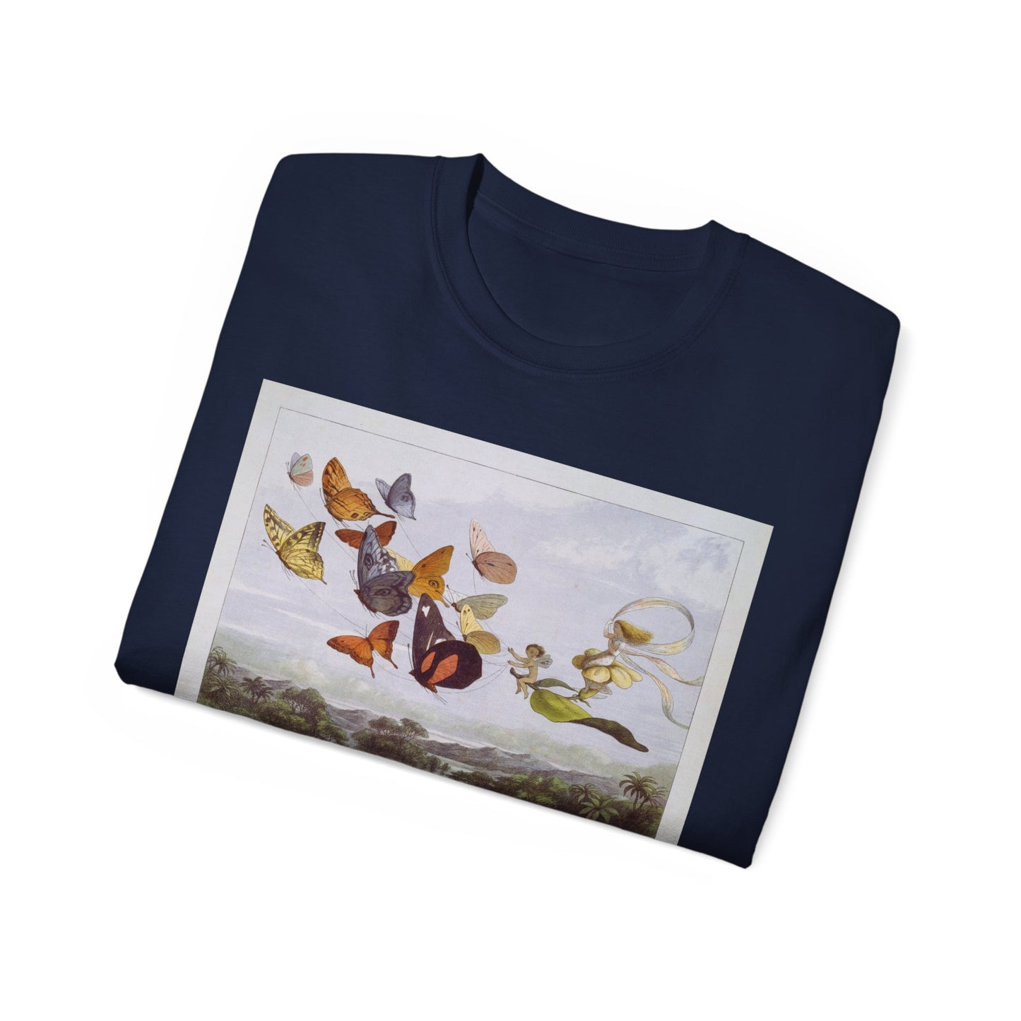 Camiseta unisex de algodón ultra fino Fairy Queen Going For A Ride