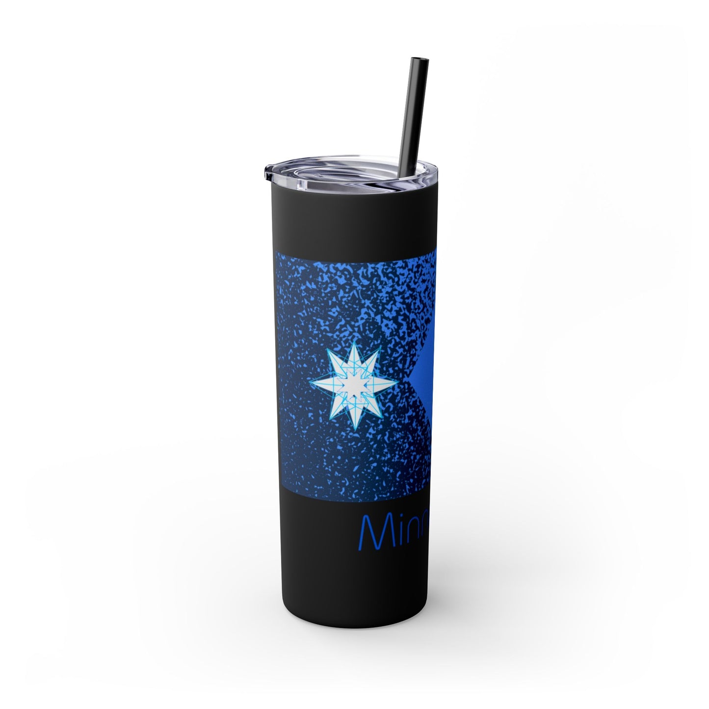 Modern Minnesota Tumbler with Straw, 20oz