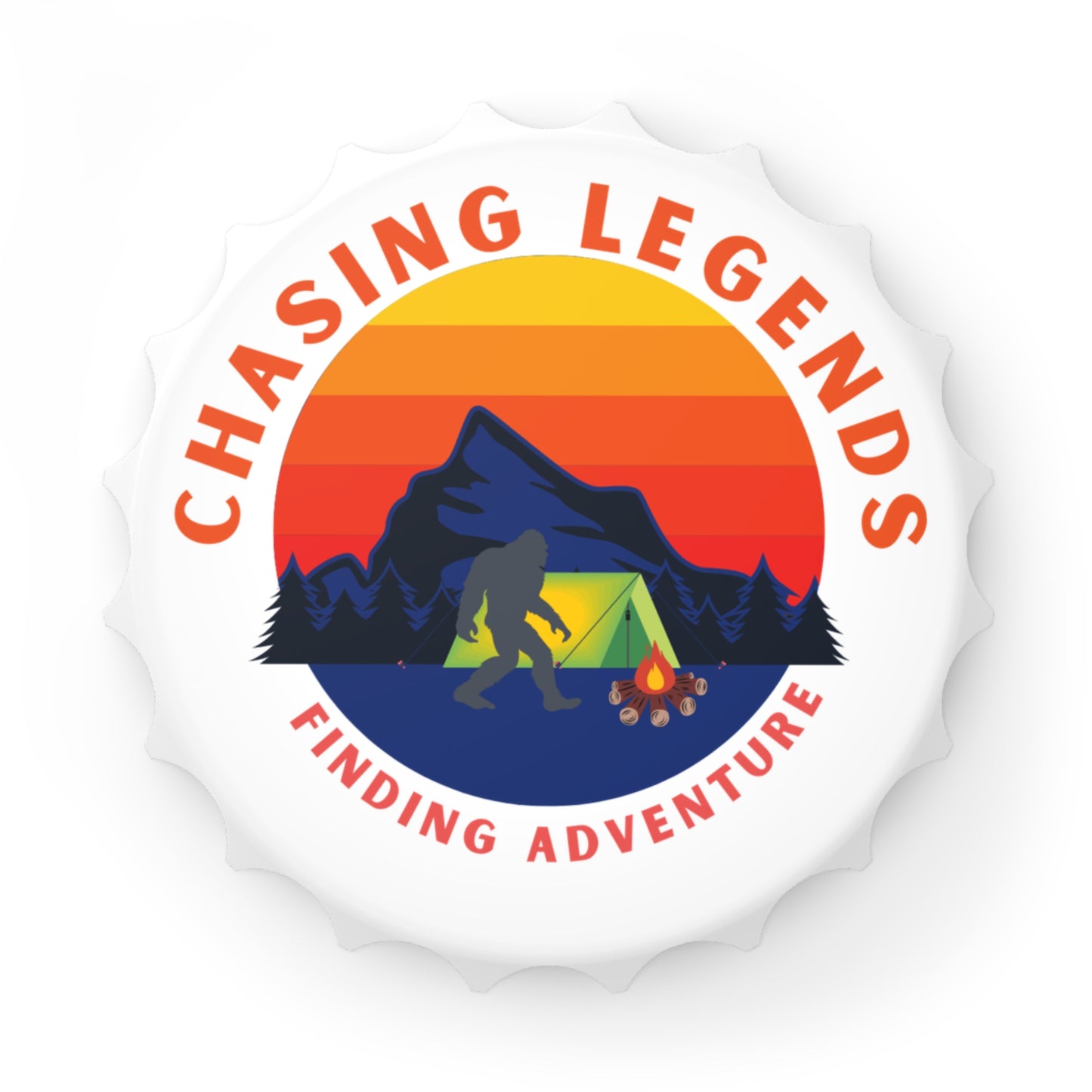 Bigfoot Adventure: Chasing Legends Bottle Opener