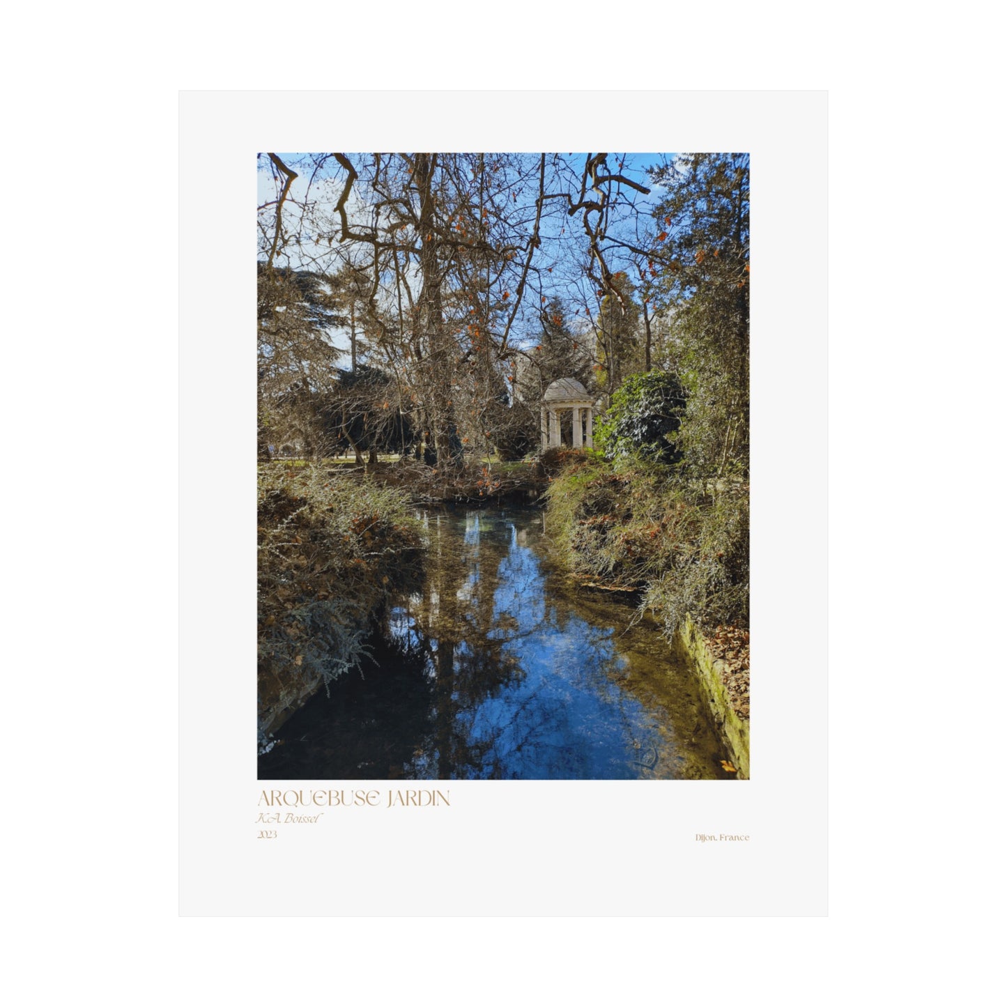 Arquebuse Jardin Photograph Vertical Posters