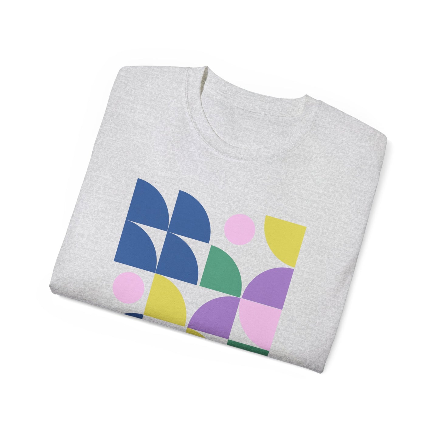 Shapes in Pastels Illustration Ultra Cotton Tee