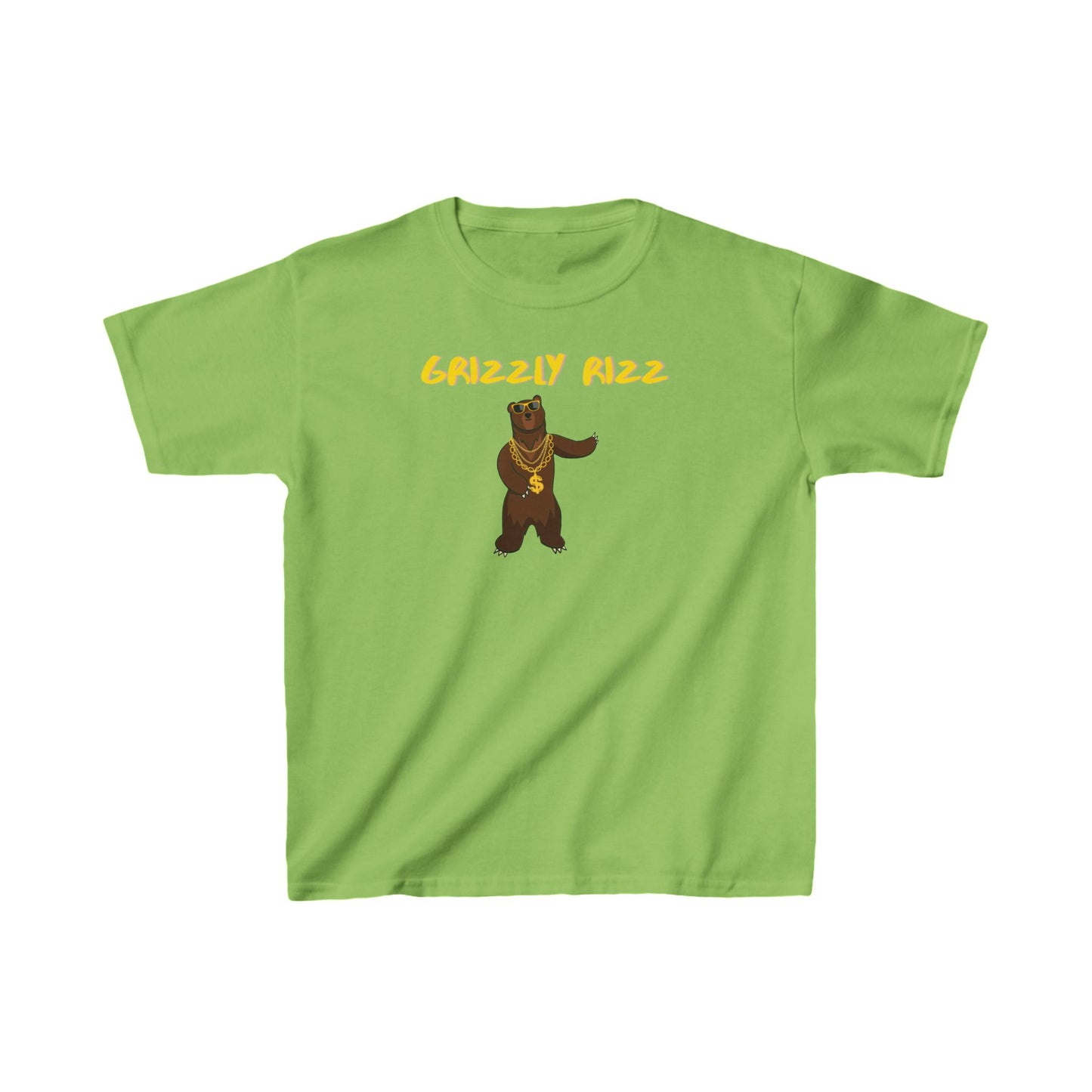 Grizzly Rizz Kids Heavy Cotton™ Tee