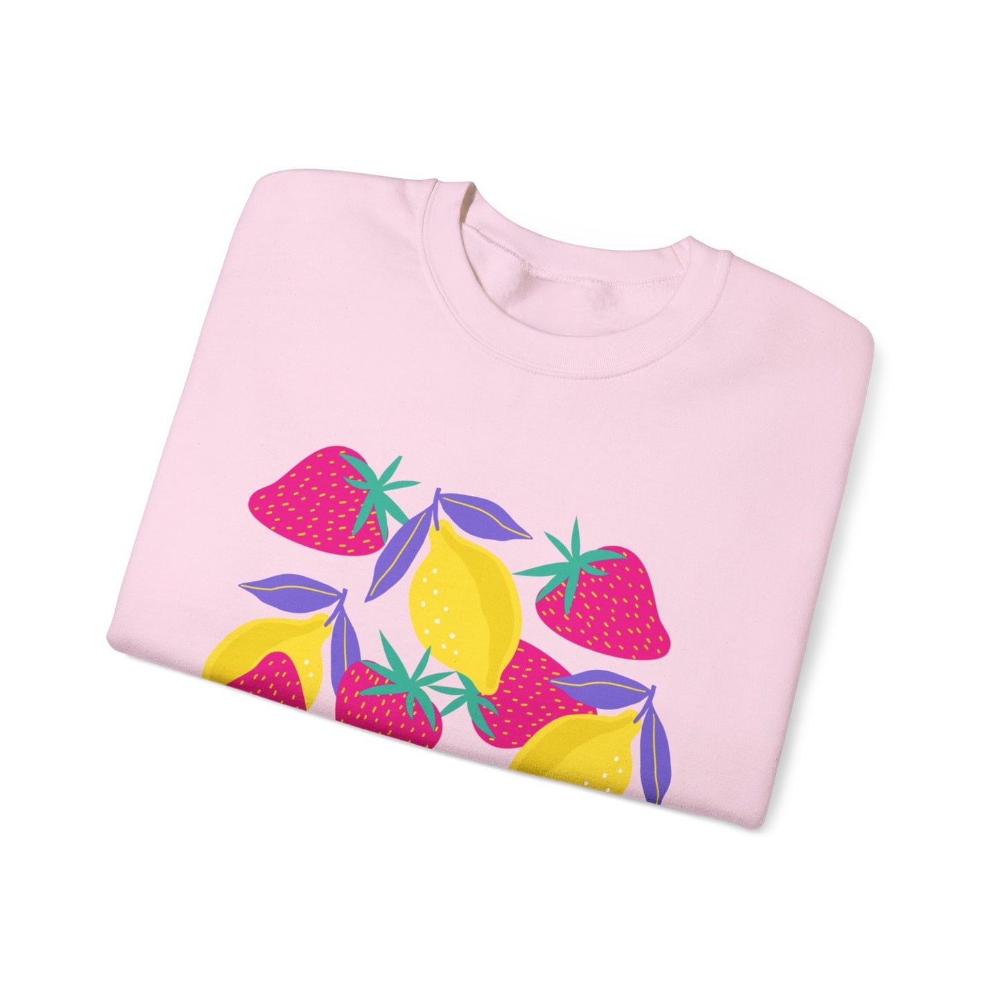 Lemons and Strawberries Unisex Heavy Blend™ Crewneck Sweatshirt