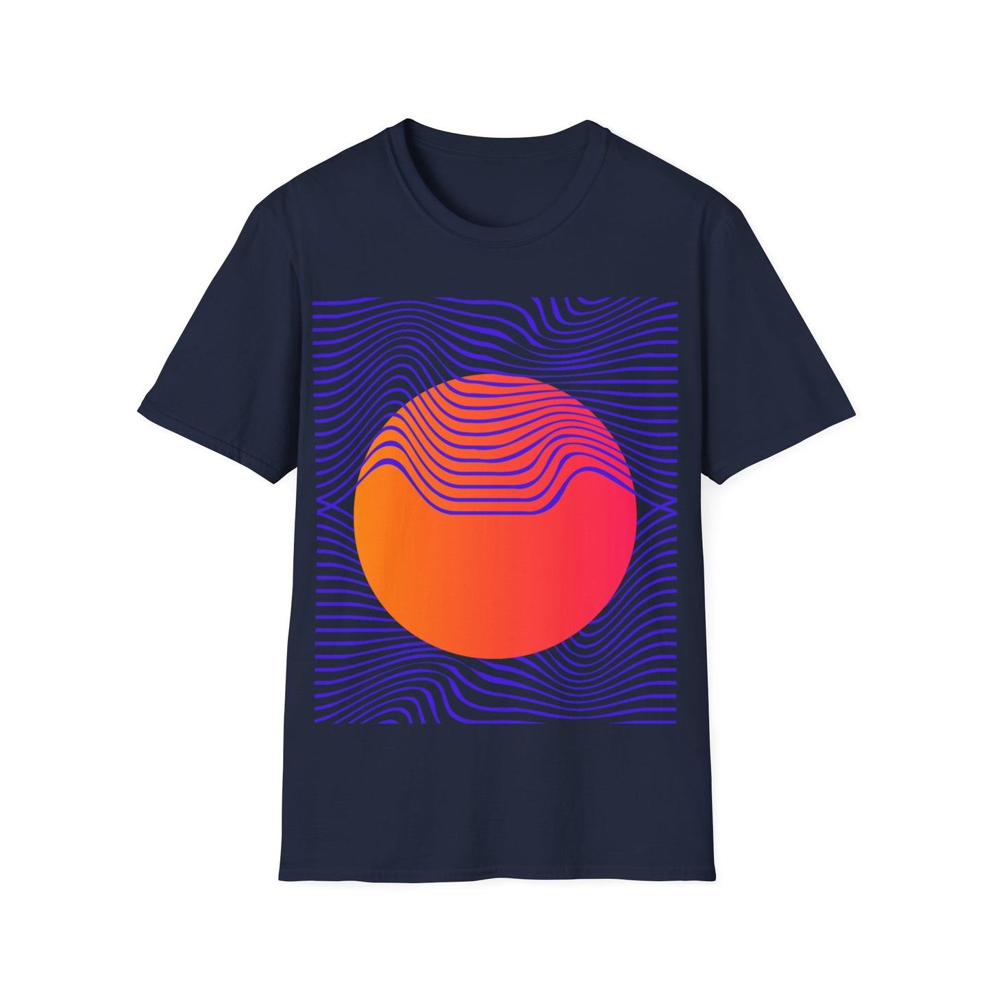 Waves Unisex Softstyle T-Shirt