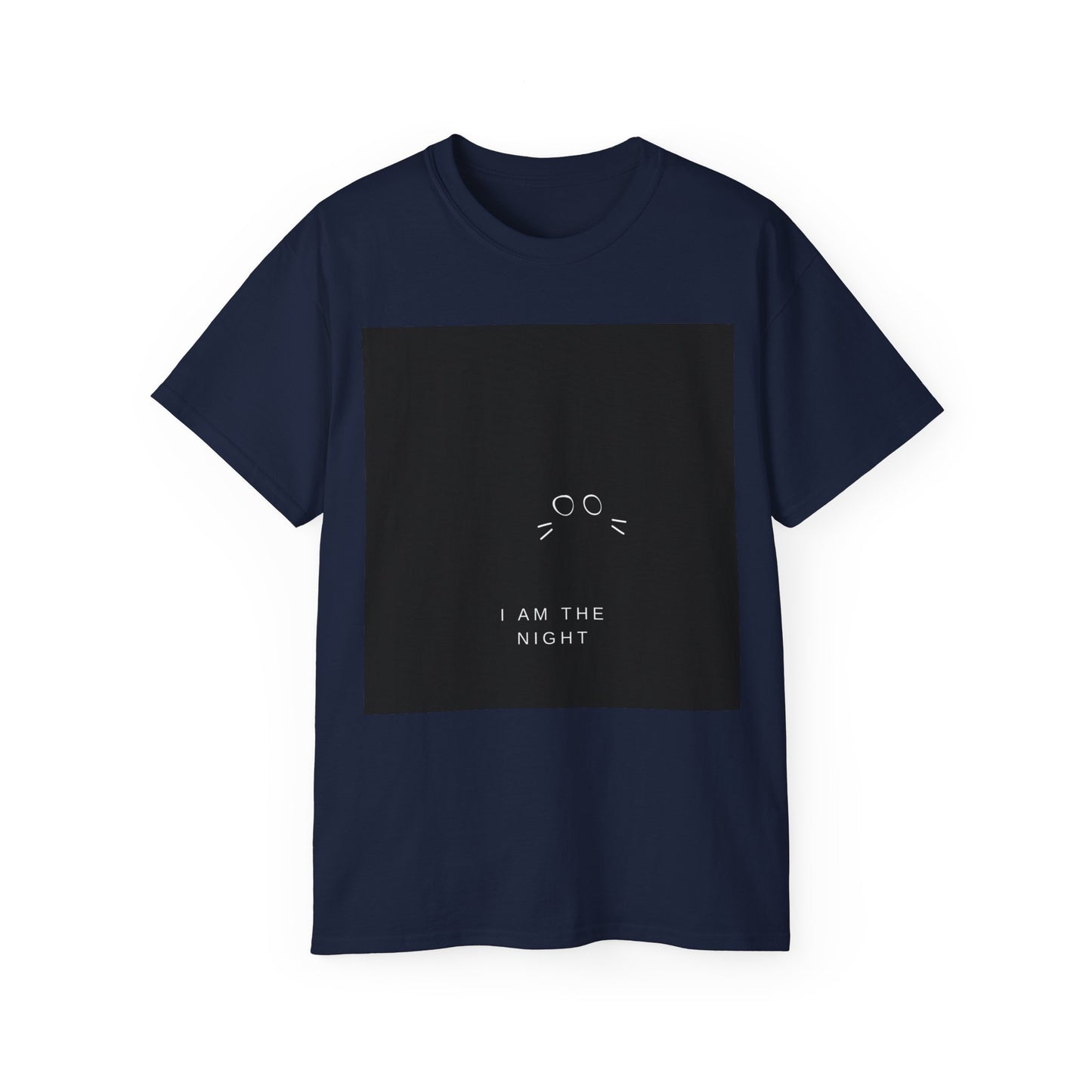 Camiseta unisex de algodón ultra fino Black Cat de la UE 