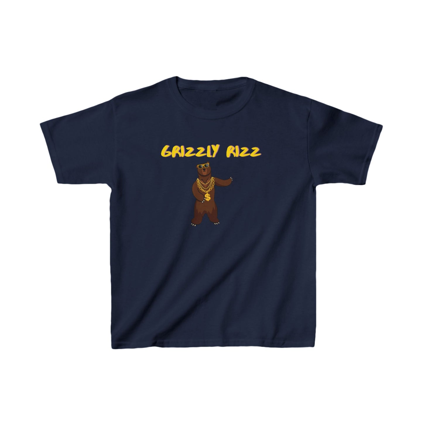 Grizzly Rizz Kids Heavy Cotton™ Tee EU