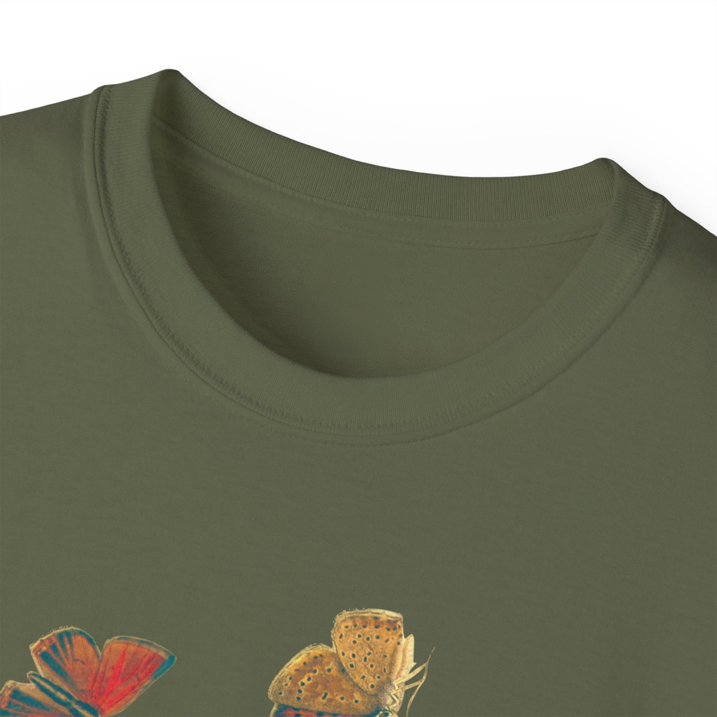 Butterfly Illustration Ultra Cotton Tee EU