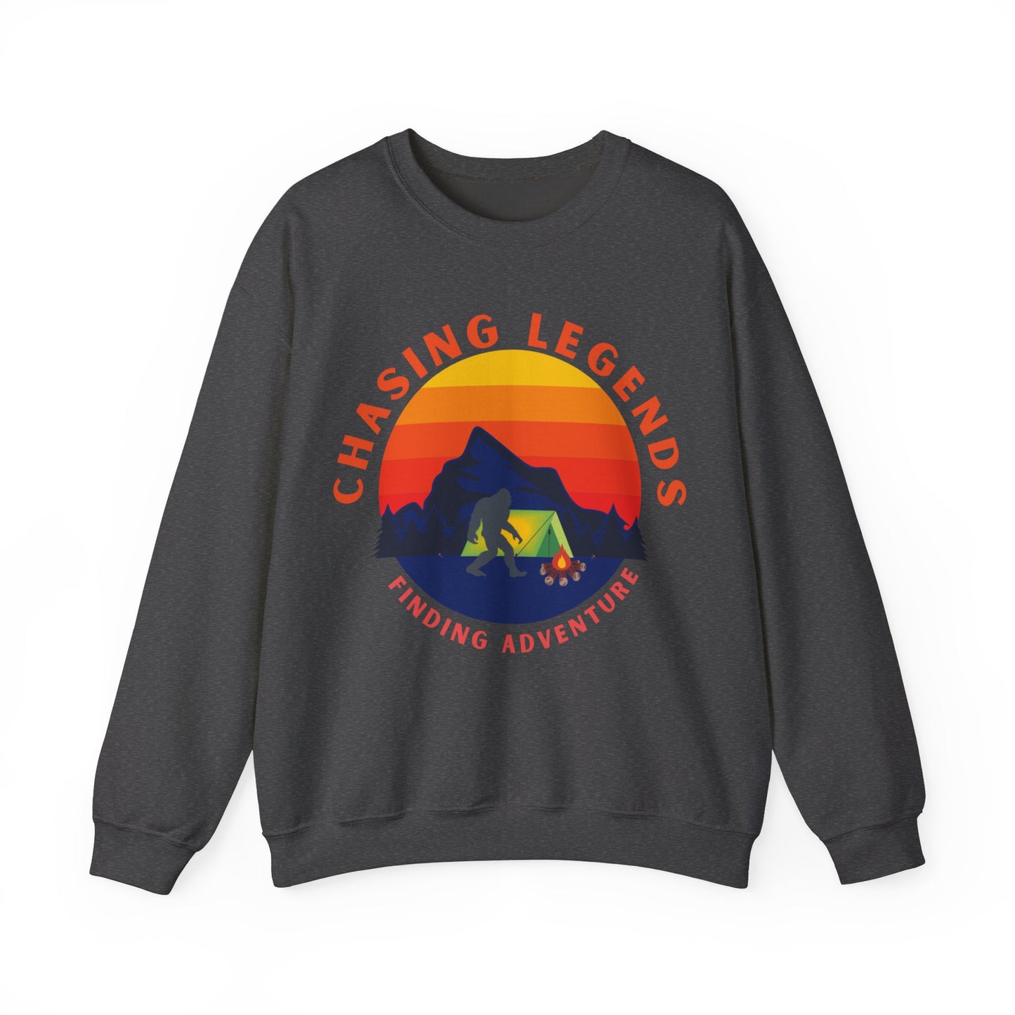 Bigfoot Adventure: Chasing Legends Unisex Heavy Blend™ Crewneck Sweatshirt EU