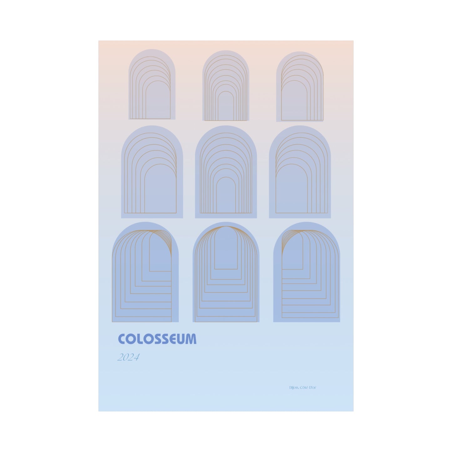 Colosseum Vertical Posters