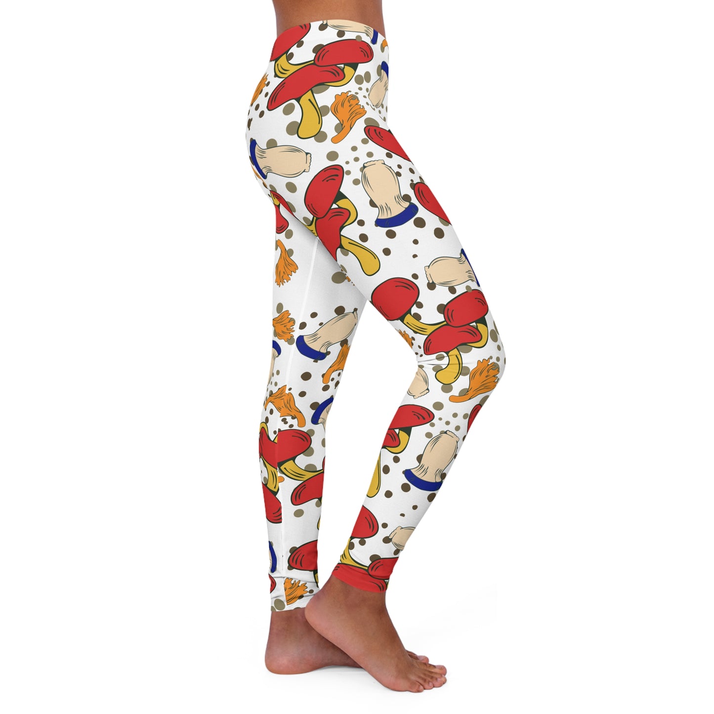 Retro Mushrooms Leggings