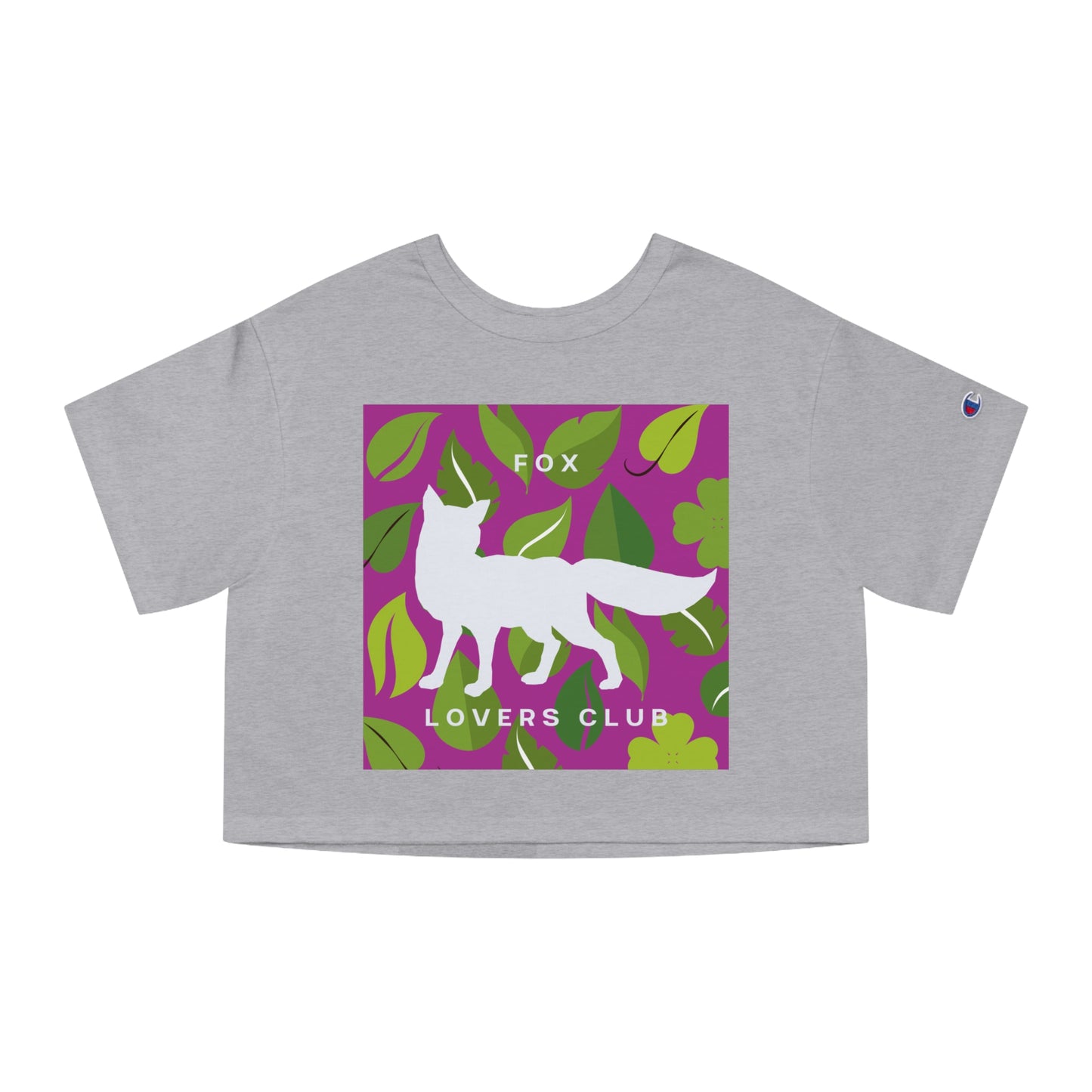 Fox Lovers Club Champion Women's Heritage Cropped T-Shirt