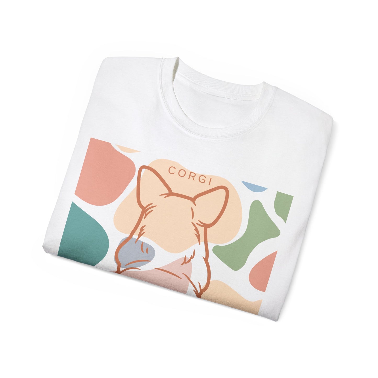 Cute Corgi Rump Unisex Ultra Cotton Tee