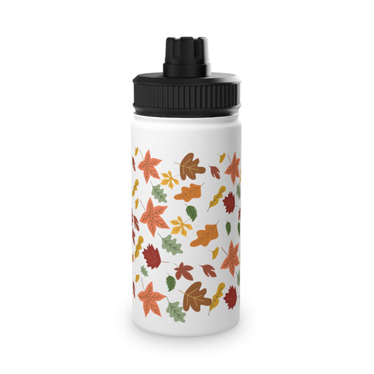 Autumn Leaves Stainless Steel Water Bottle, Standard Lid EU