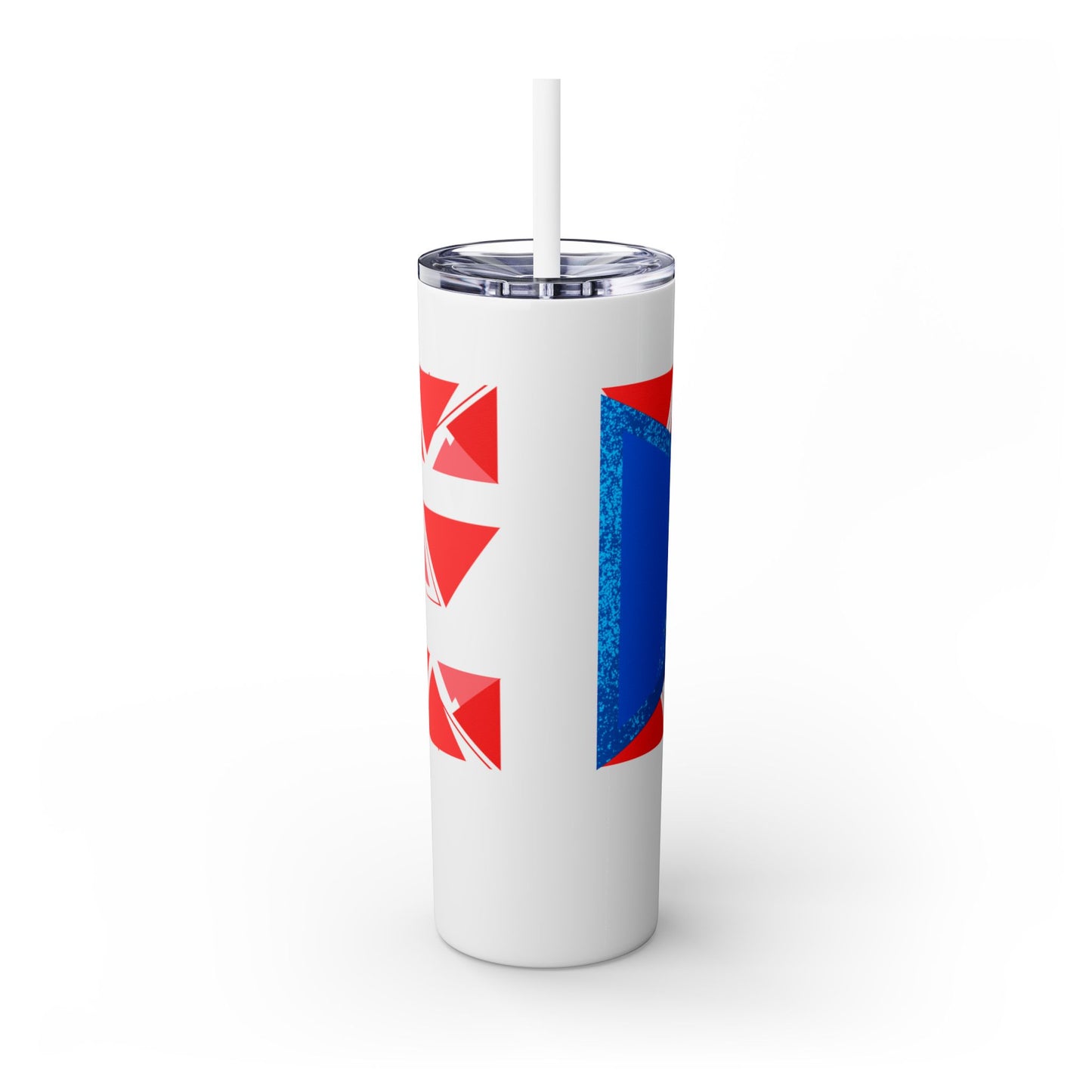 Modern Puerto Rico Tumbler with Straw, 20oz