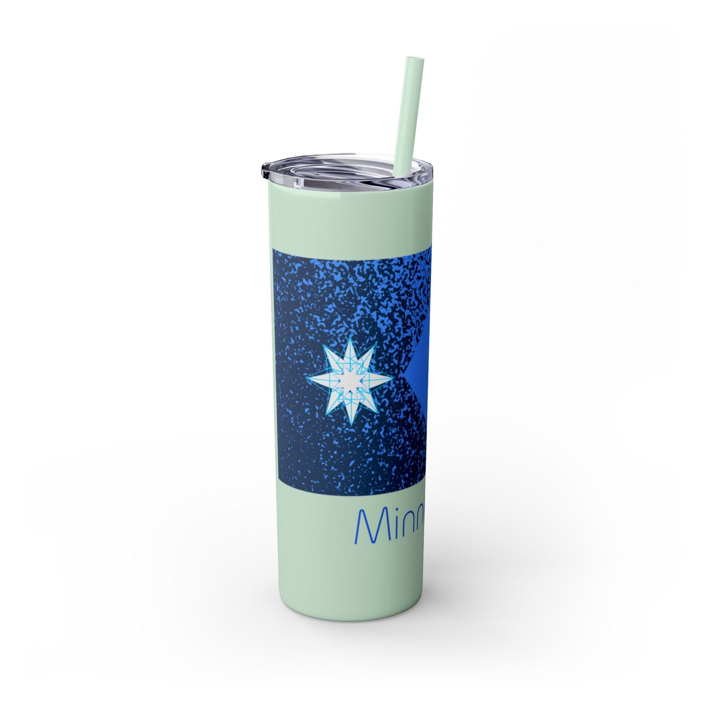 Modern Minnesota Tumbler with Straw, 20oz