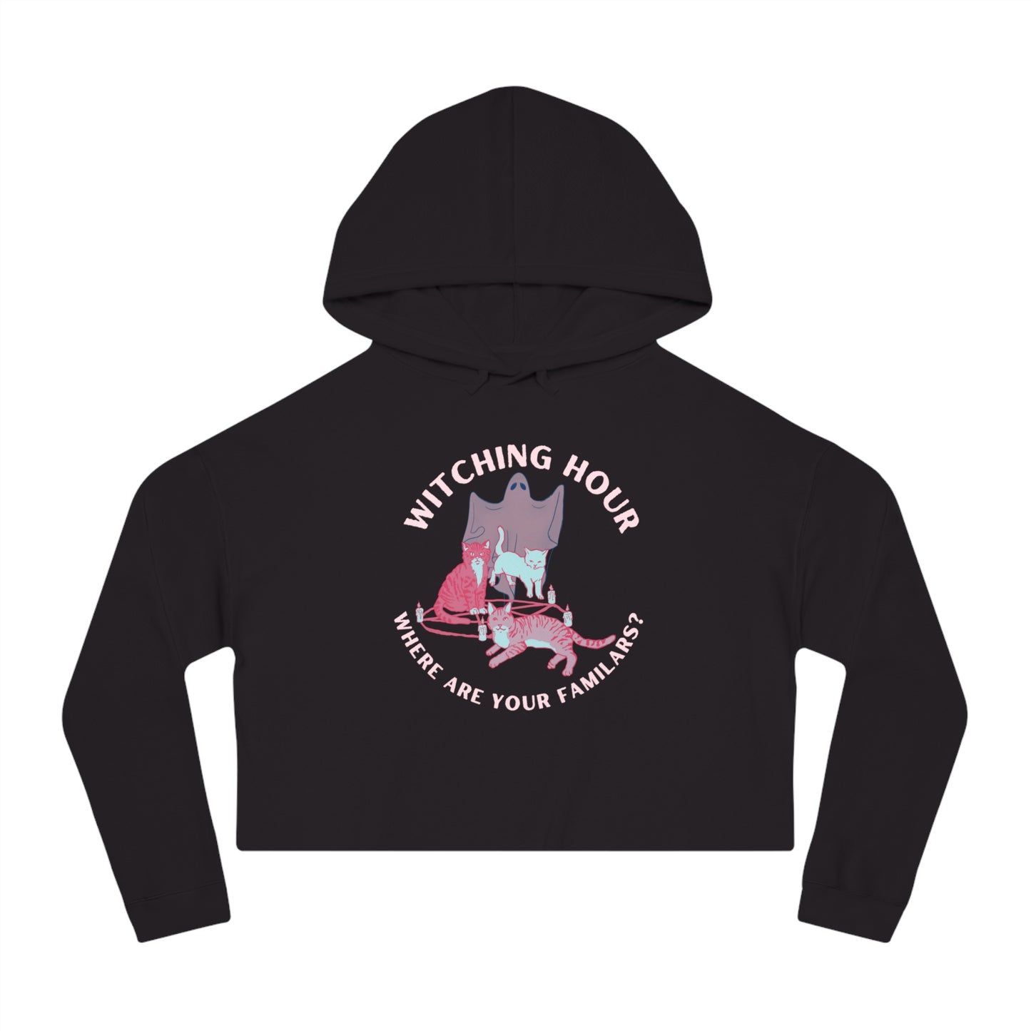 Witching Hour Women’s Cropped Hooded Sweatshirt