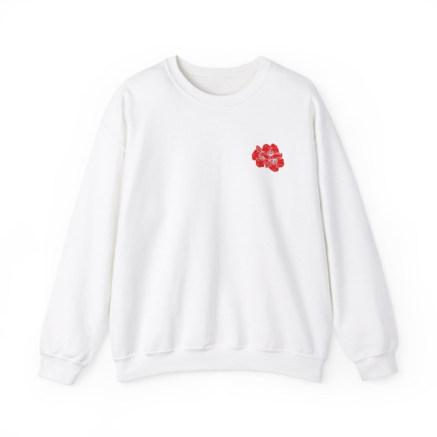 Poppies Unisex Heavy Blend™ Crewneck Sweatshirt