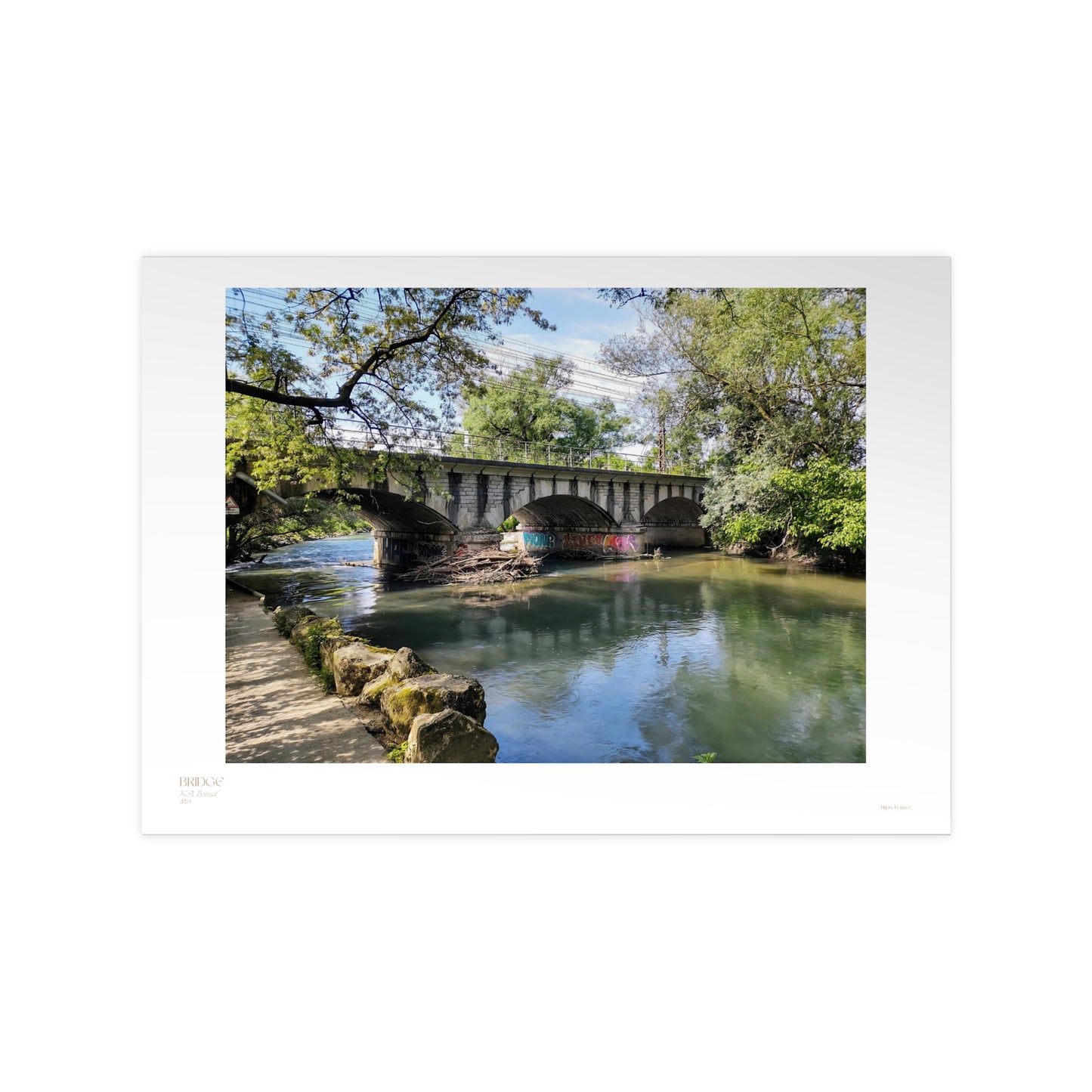 Bridge Matte Photograph Horizontal Posters EU