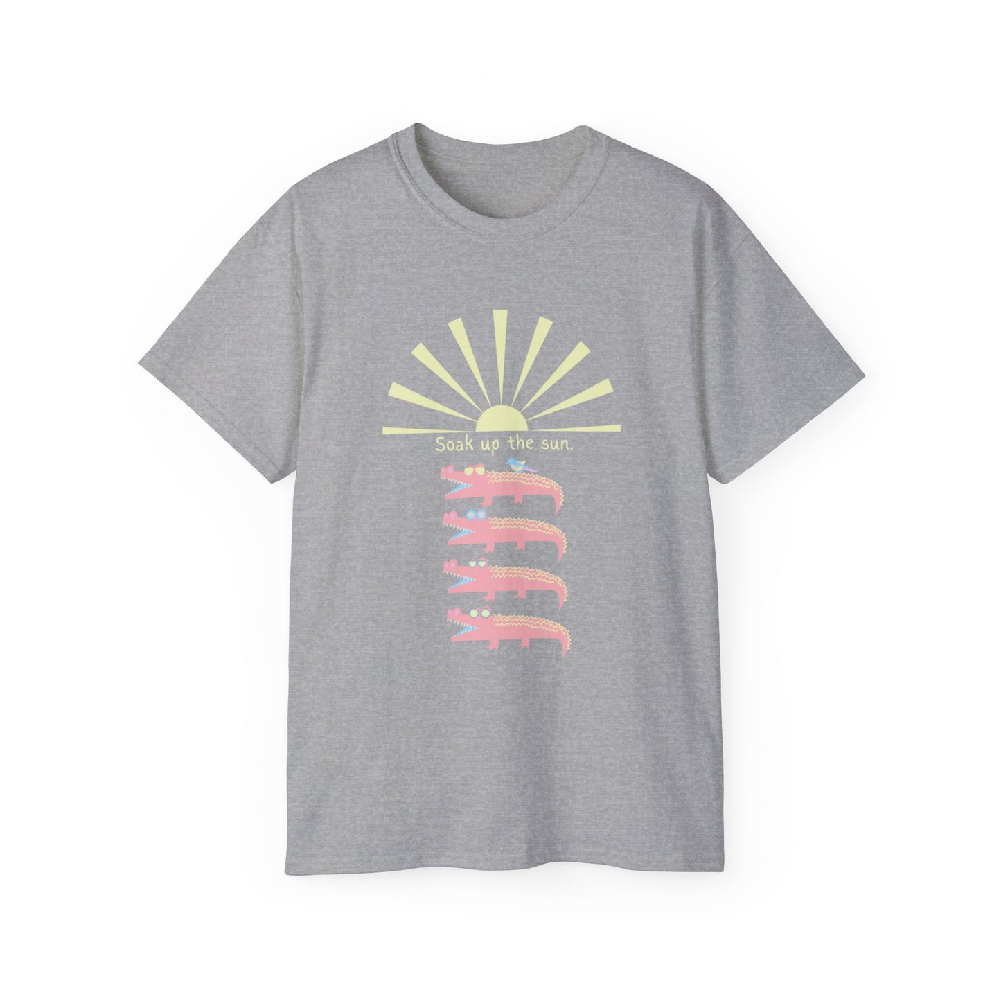 Camiseta unisex de algodón ultra fino Soak Up the Sun de la UE