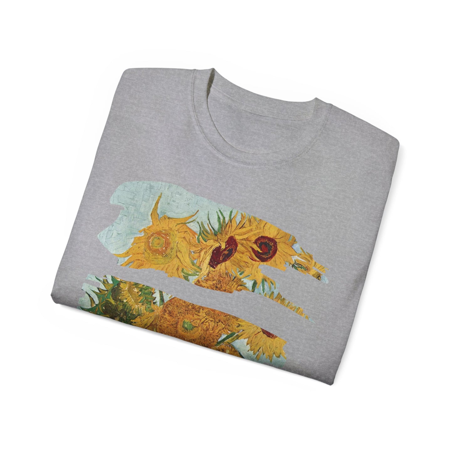 Brush Vincent Van Gogh, Sunflowers 1888-1889 Ultra Cotton Tee EU