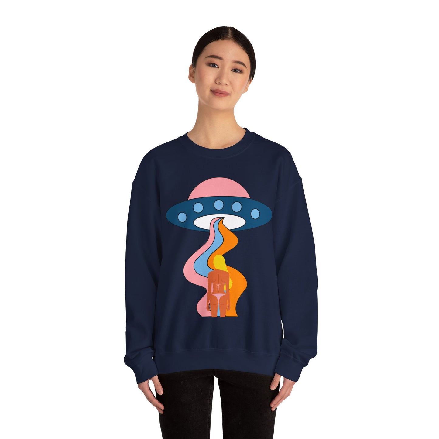 Bikini Abduction Unisex Heavy Blend™ Crewneck Sweatshirt EU