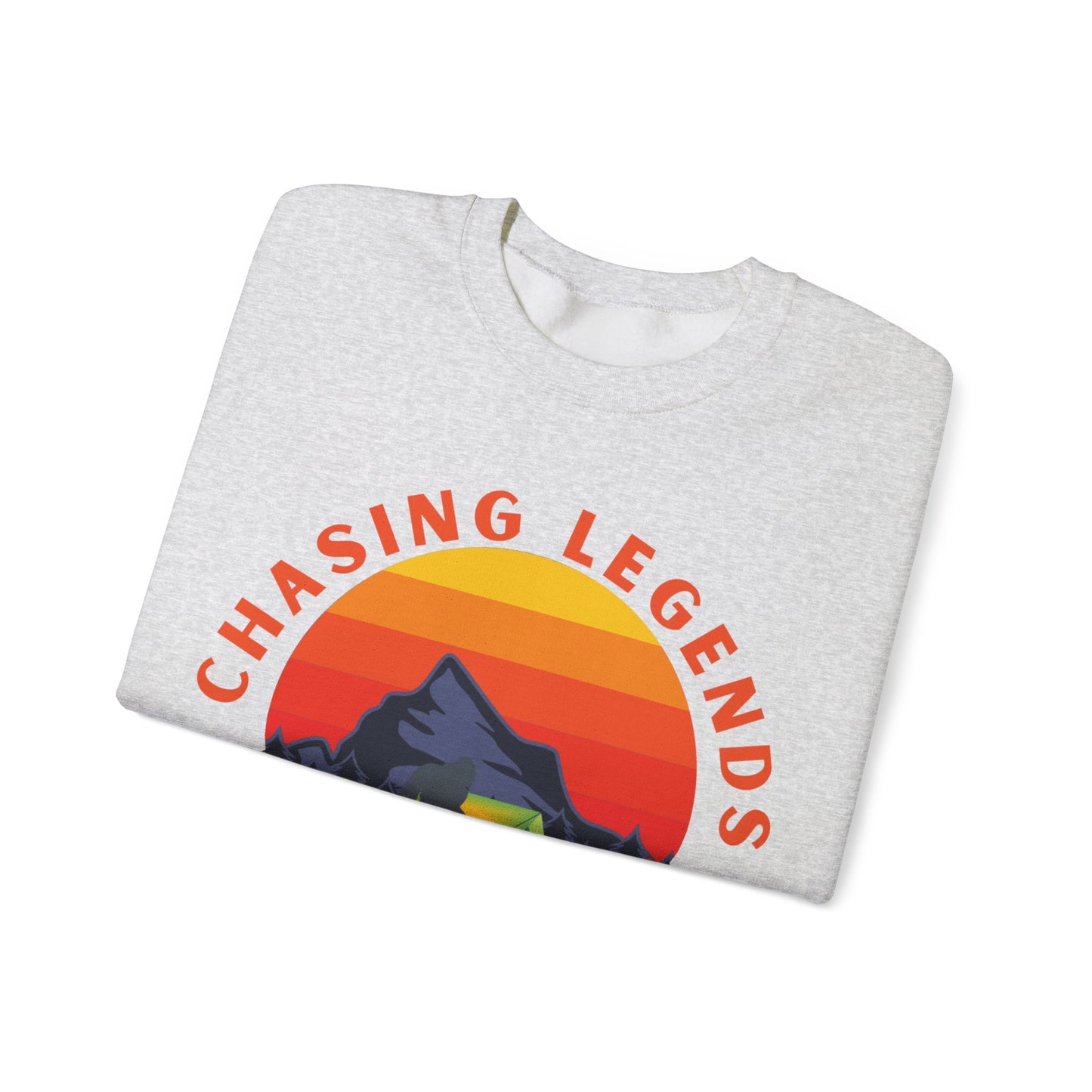 Bigfoot Adventure: Chasing Legends Unisex Heavy Blend™ Crewneck Sweatshirt EU