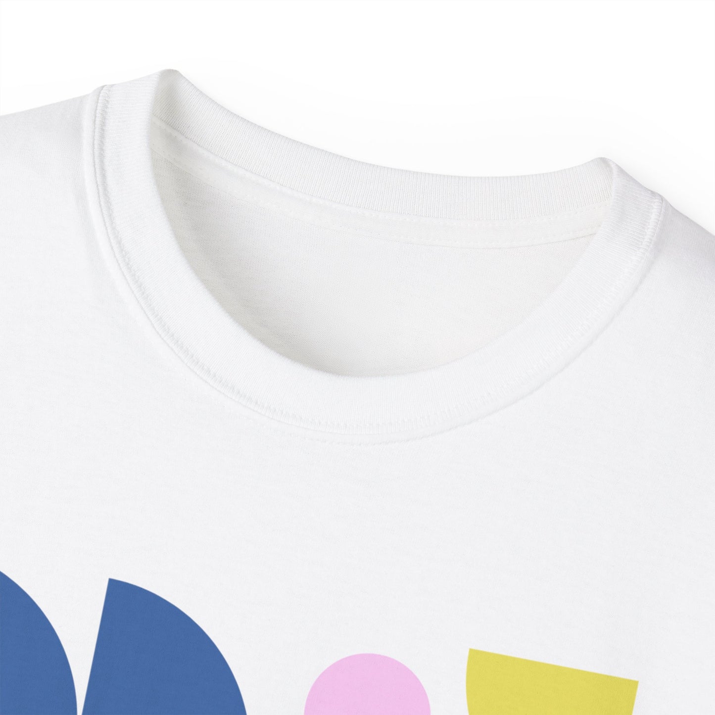 Shapes in Pastels Illustration Ultra Cotton Tee