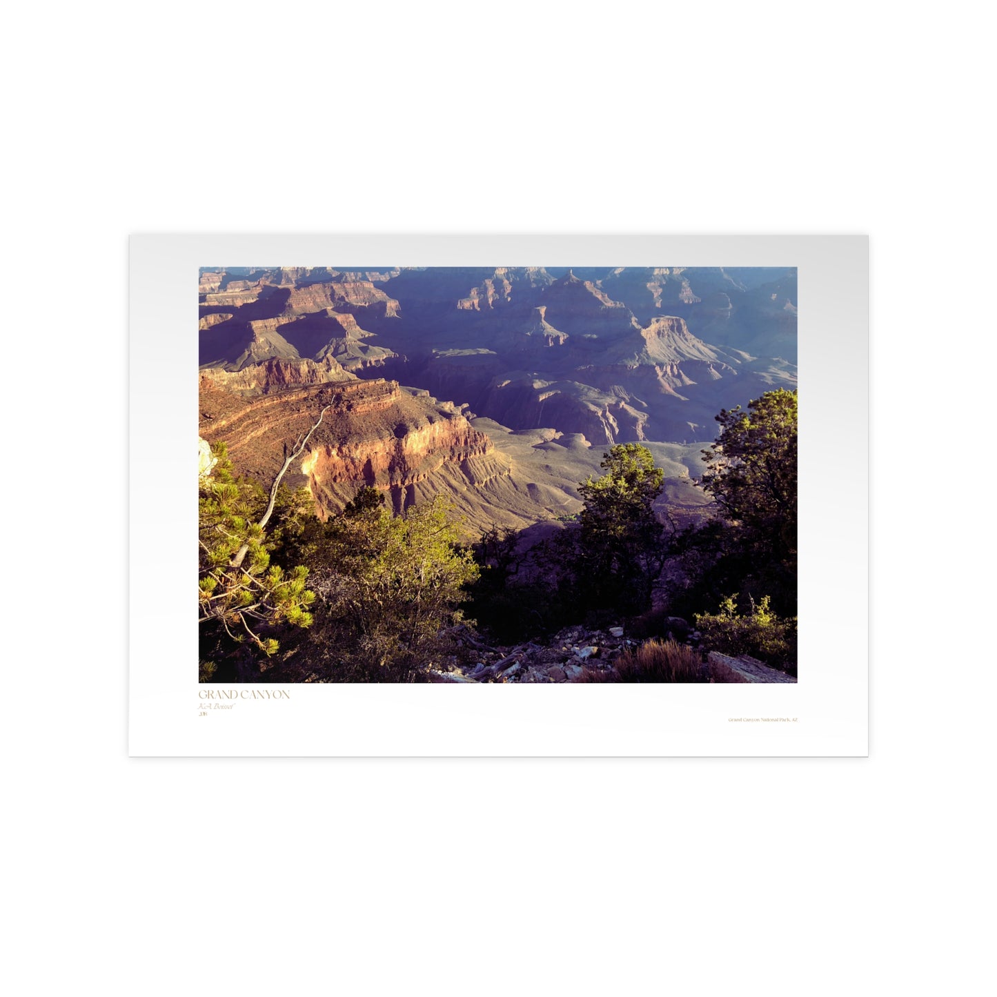 Grand Canyon Two Matte Photograph Horizontal Posters EU